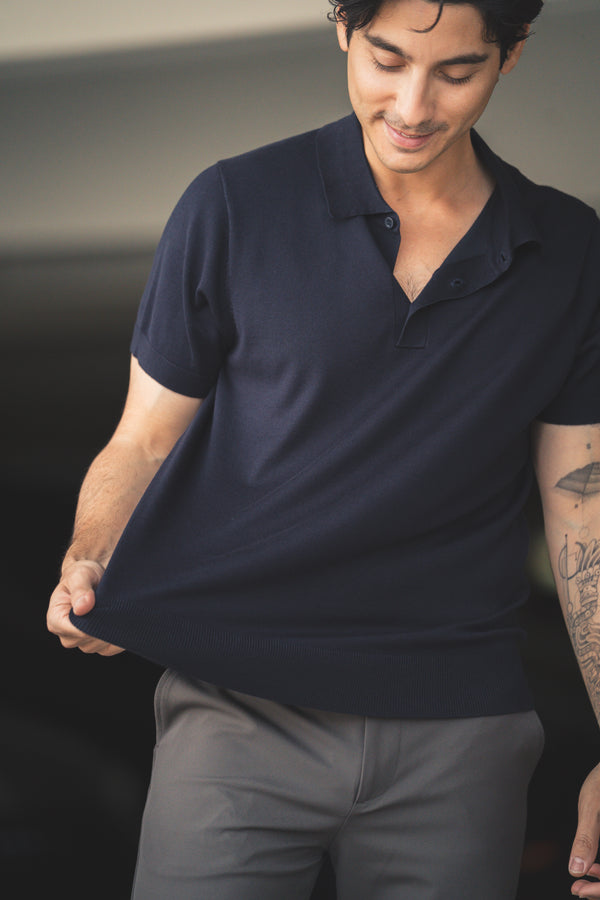 Sweater Polo Navy