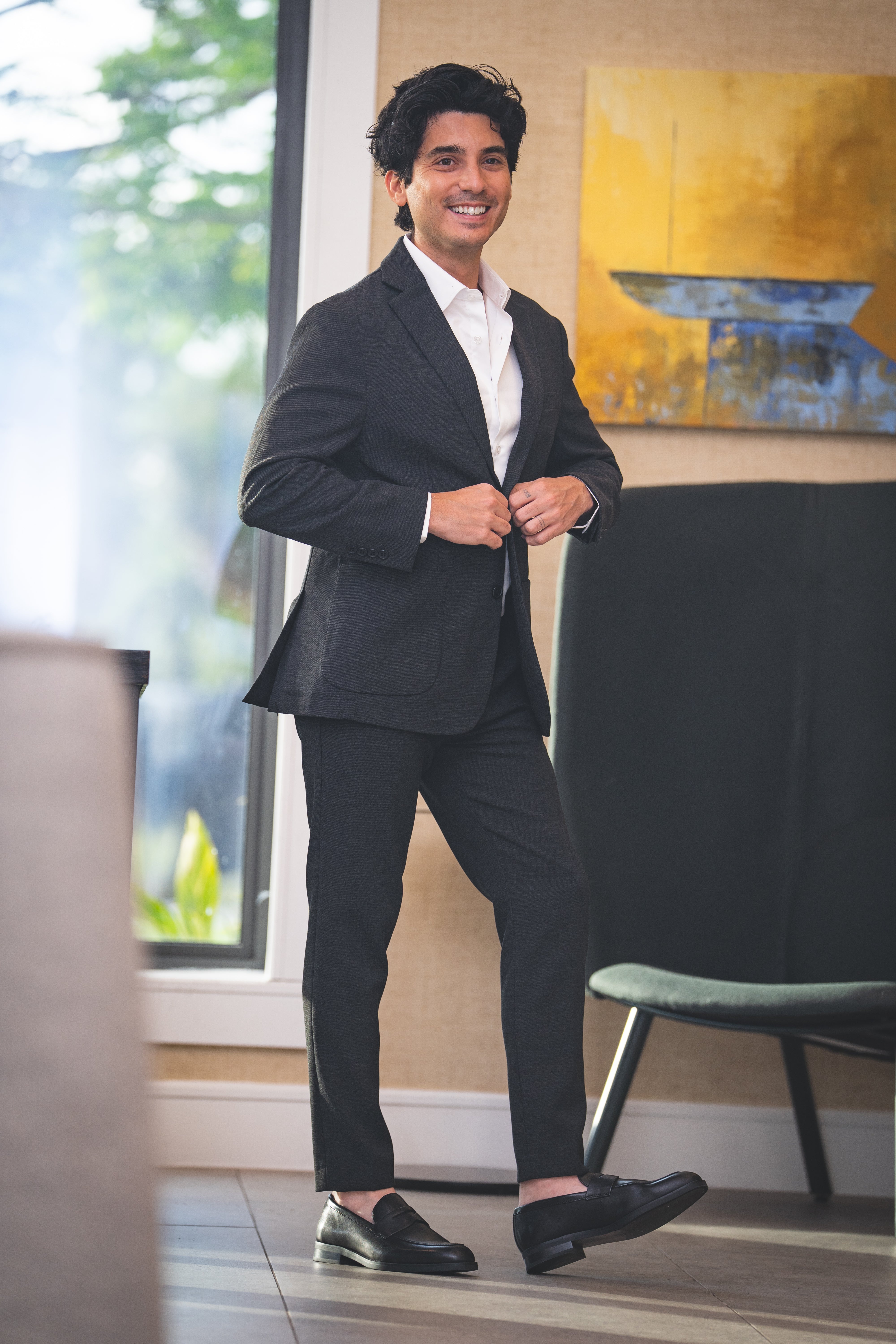 FlexPro Suit Pants Black