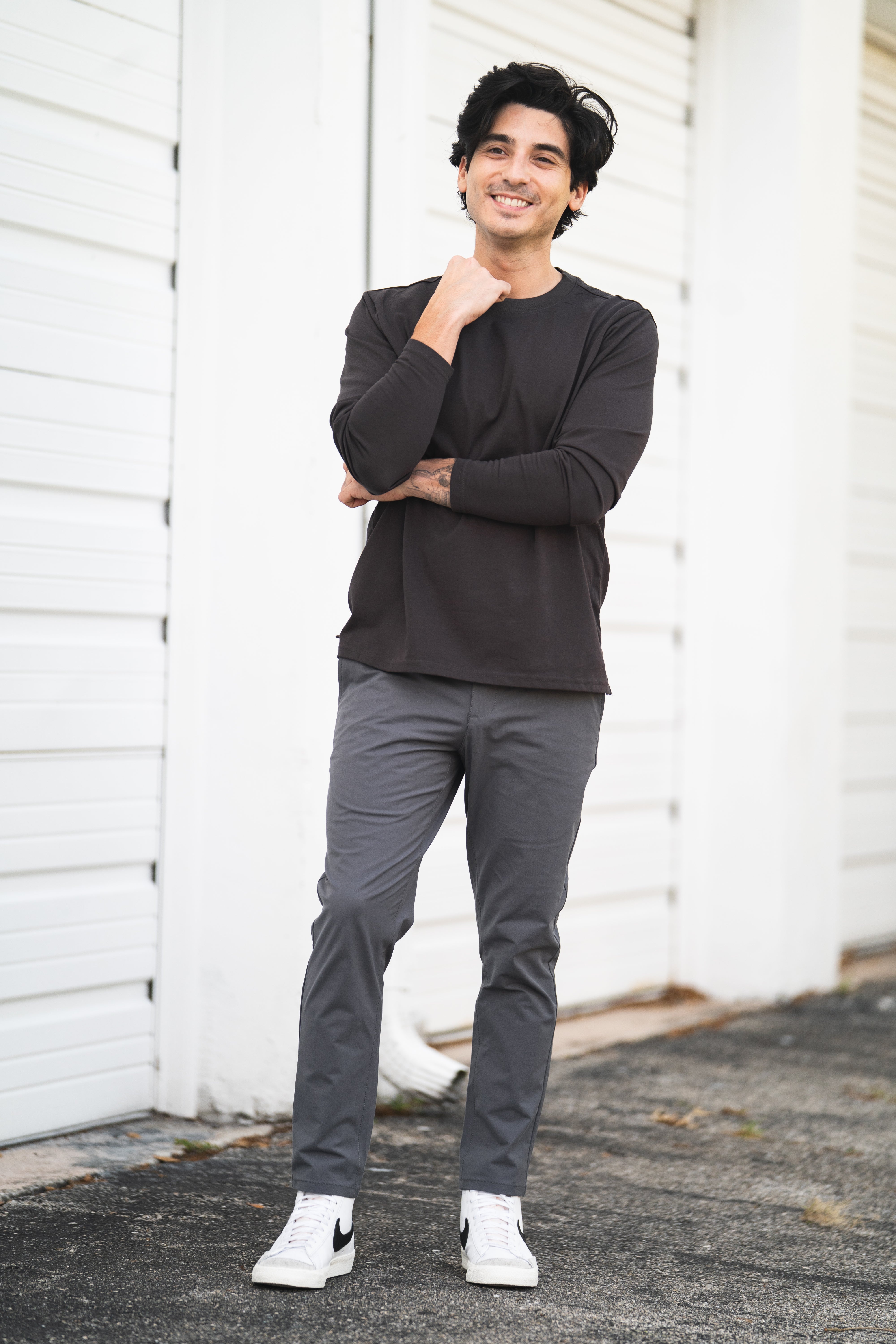 Long Sleeve Core T-Shirt Iron