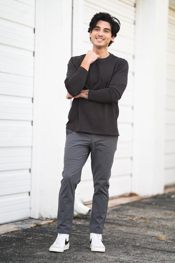 Long Sleeve Core T-Shirt Iron