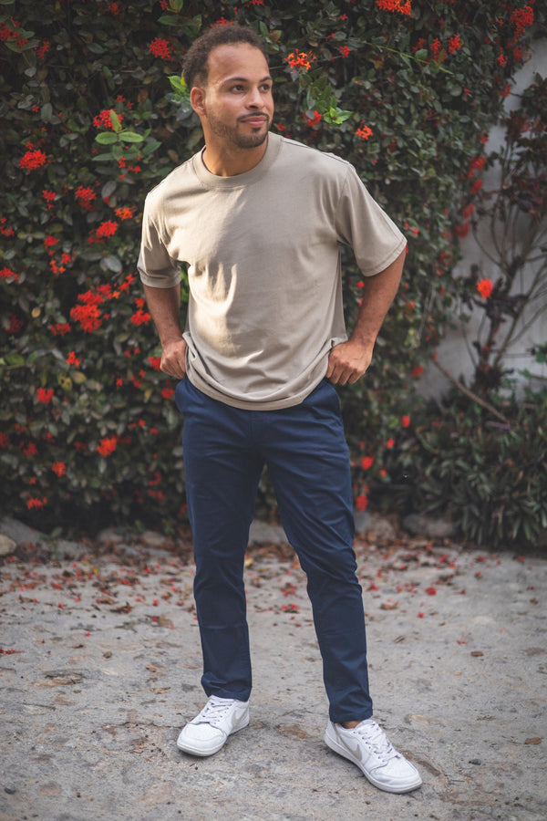 Lightweight Stretch Chino Navy