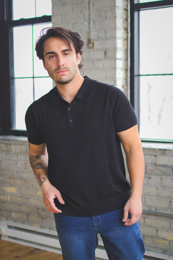 Sweater Polo Black