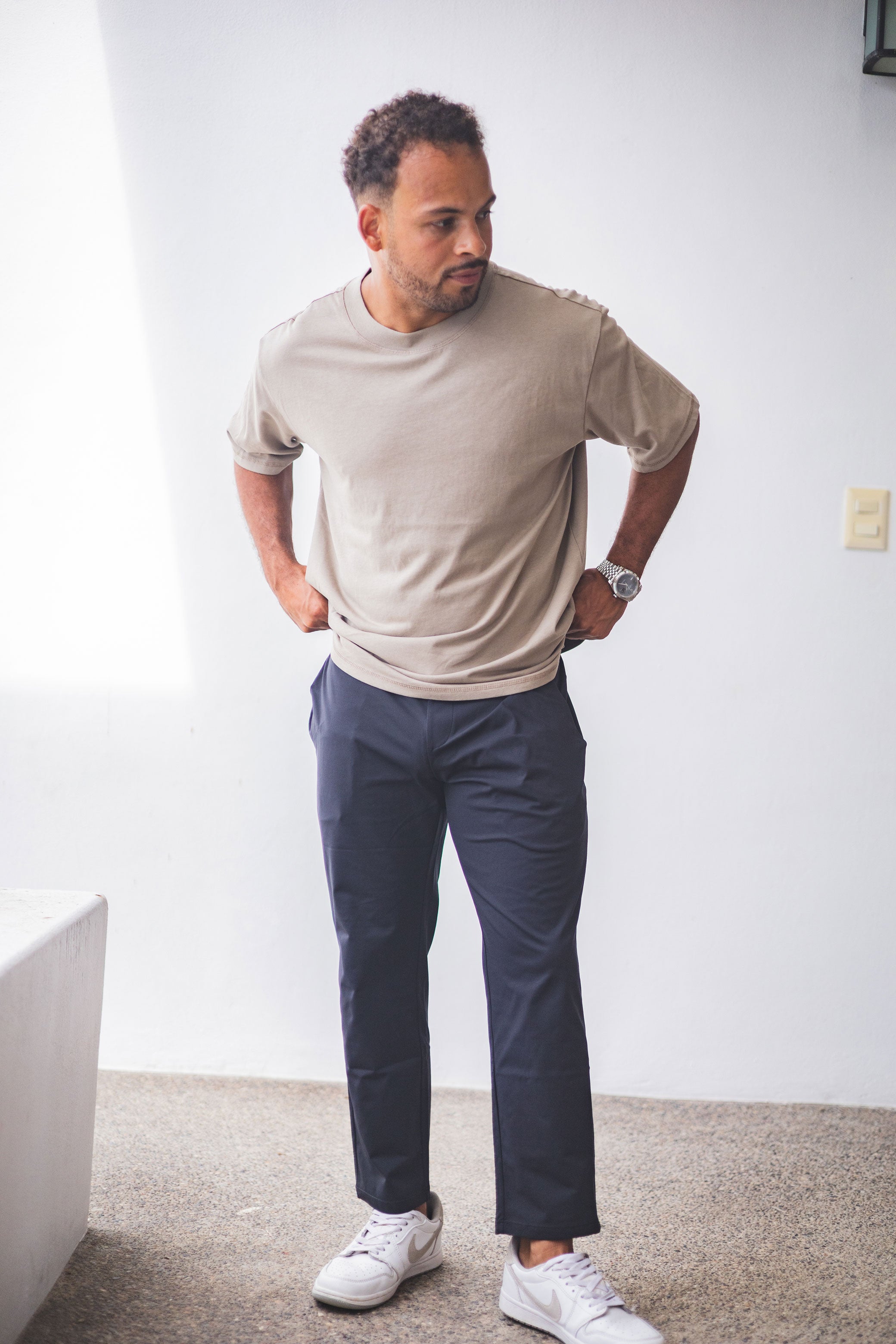 dress pants and t shirt men Threshold V-Neck T-Shirt Classic Fit