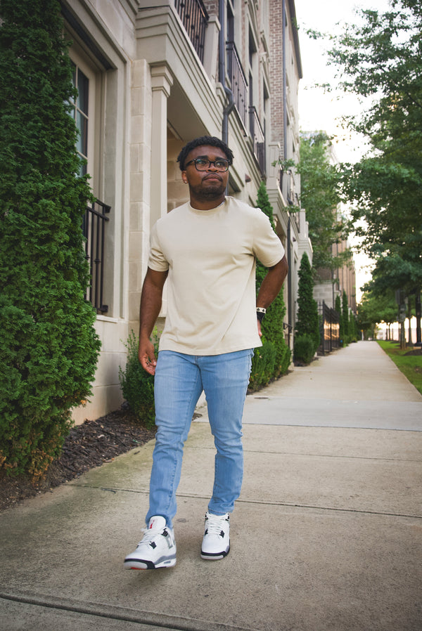 Core T-Shirt Regular Fit Stone