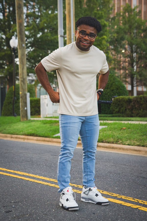 Core T-Shirt Regular Fit Stone