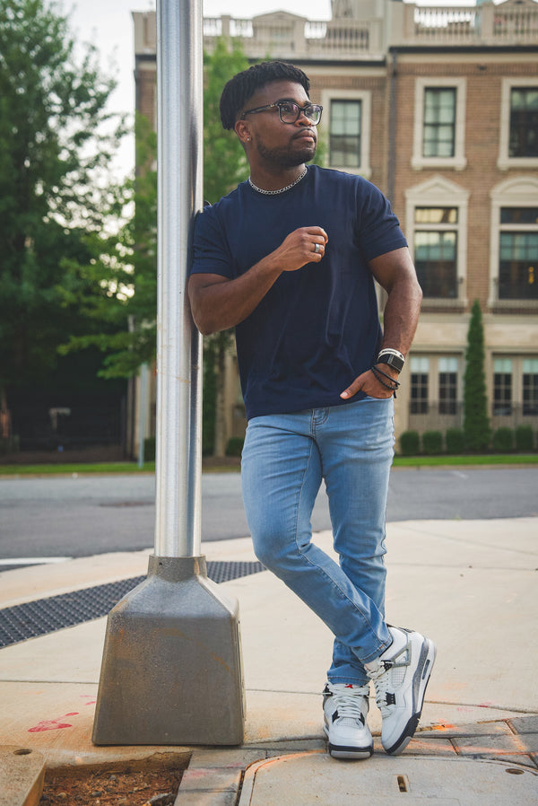 Core Extra Stretch Jeans Light Wash