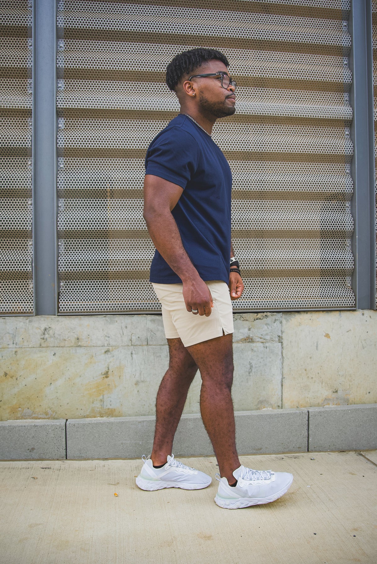 Pace Performance Shorts Khaki