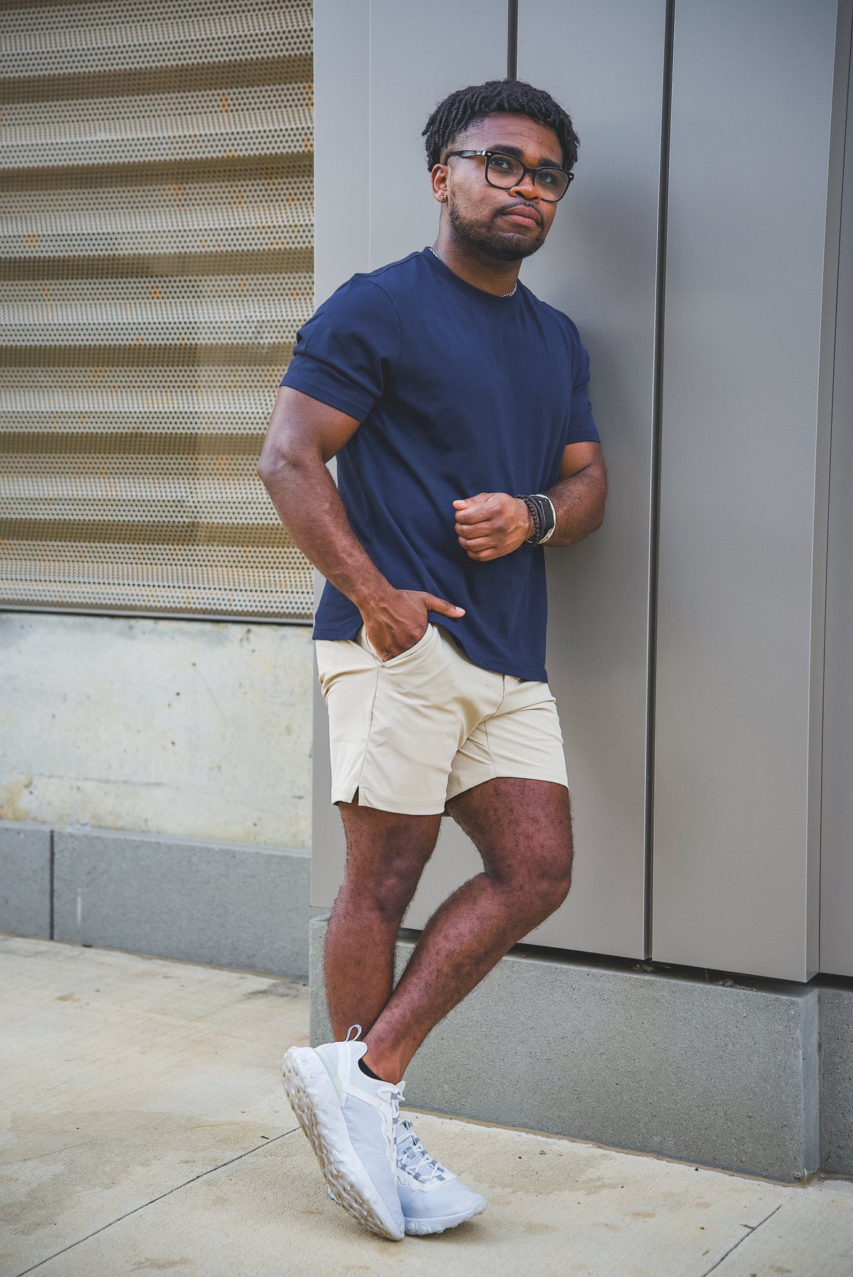 Pace Performance Shorts Khaki