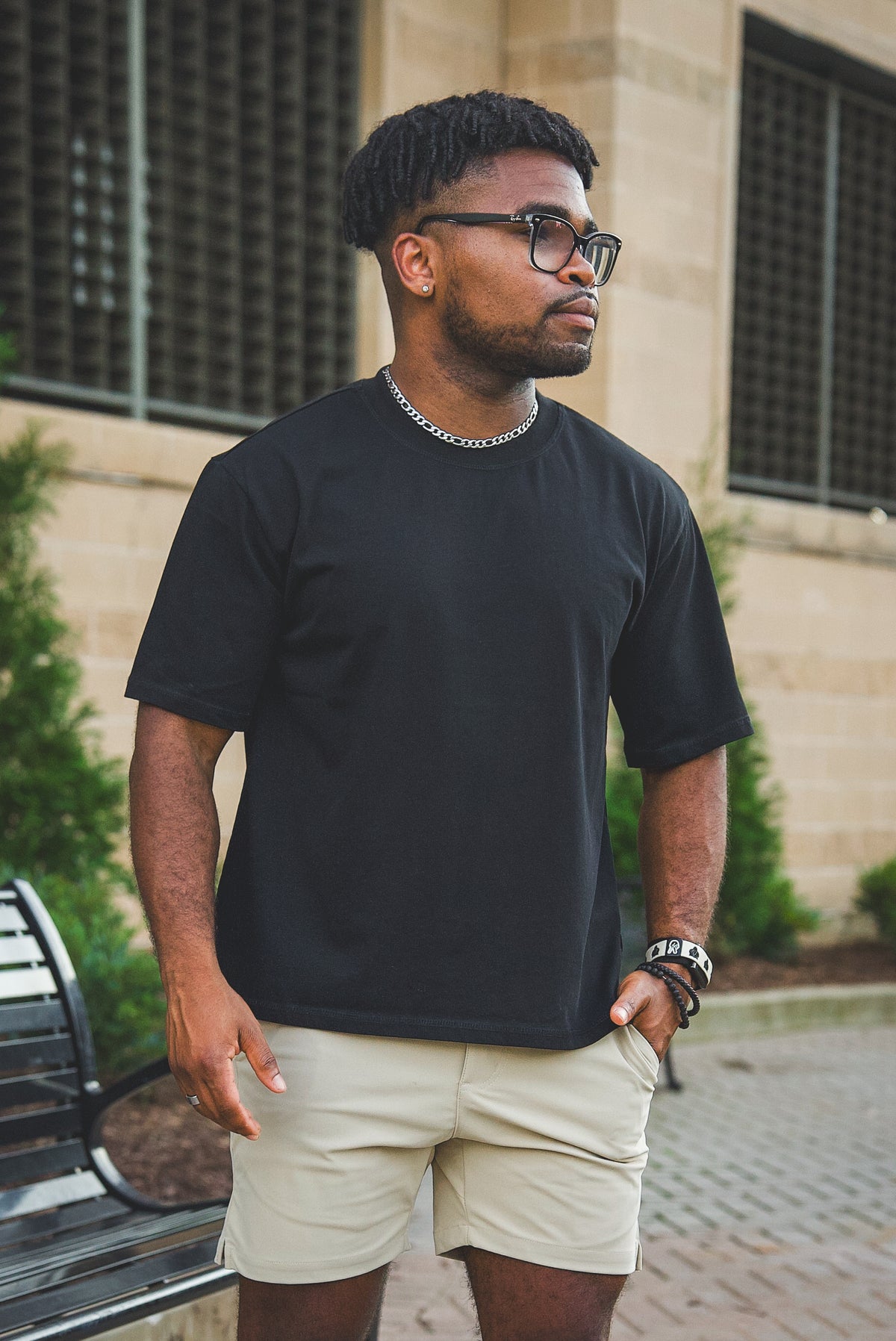 Core T-Shirt Loose Fit Black