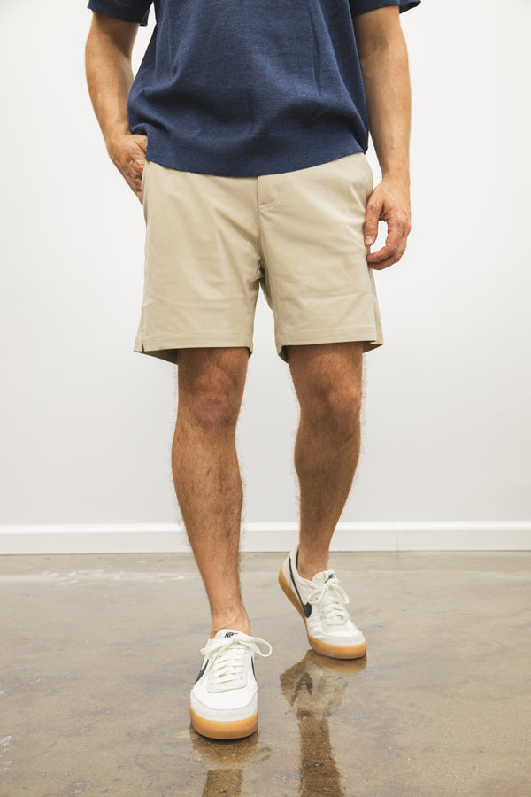 Pace Performance Shorts Khaki