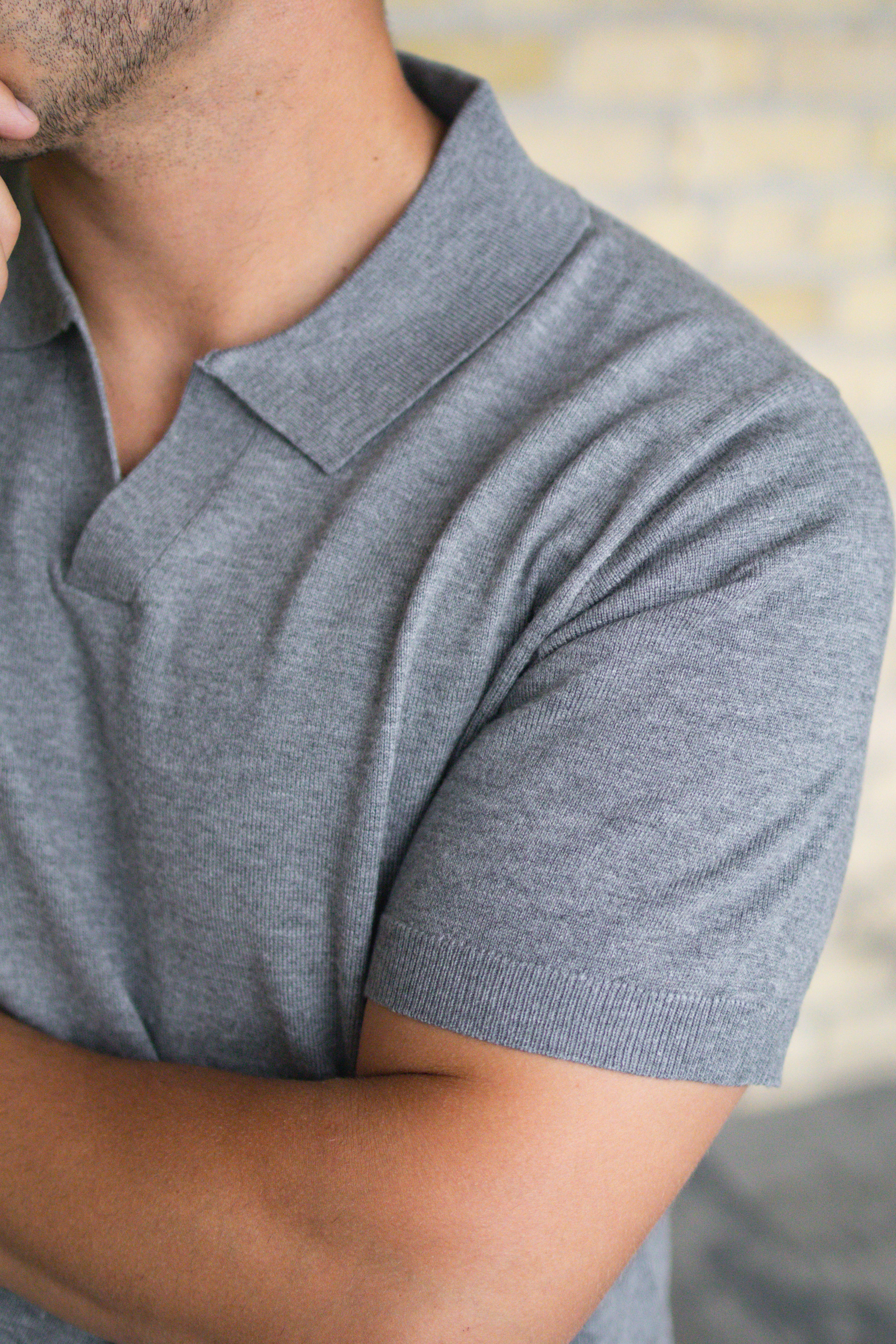 Sweater Polo Gray