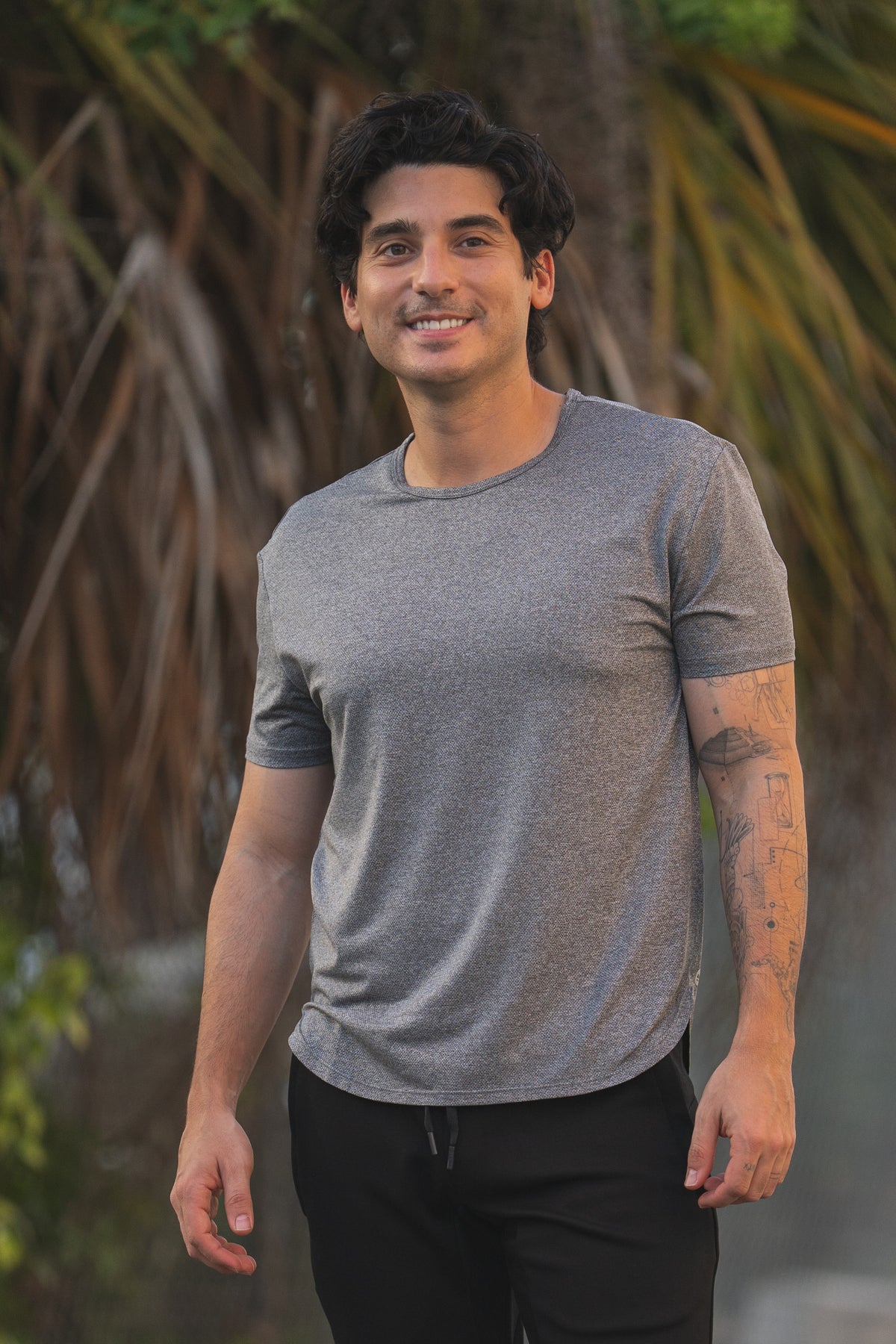 Running T-Shirt Charcoal