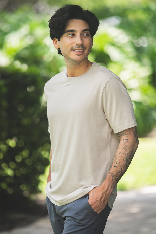 Core T-Shirt Regular Fit Stone