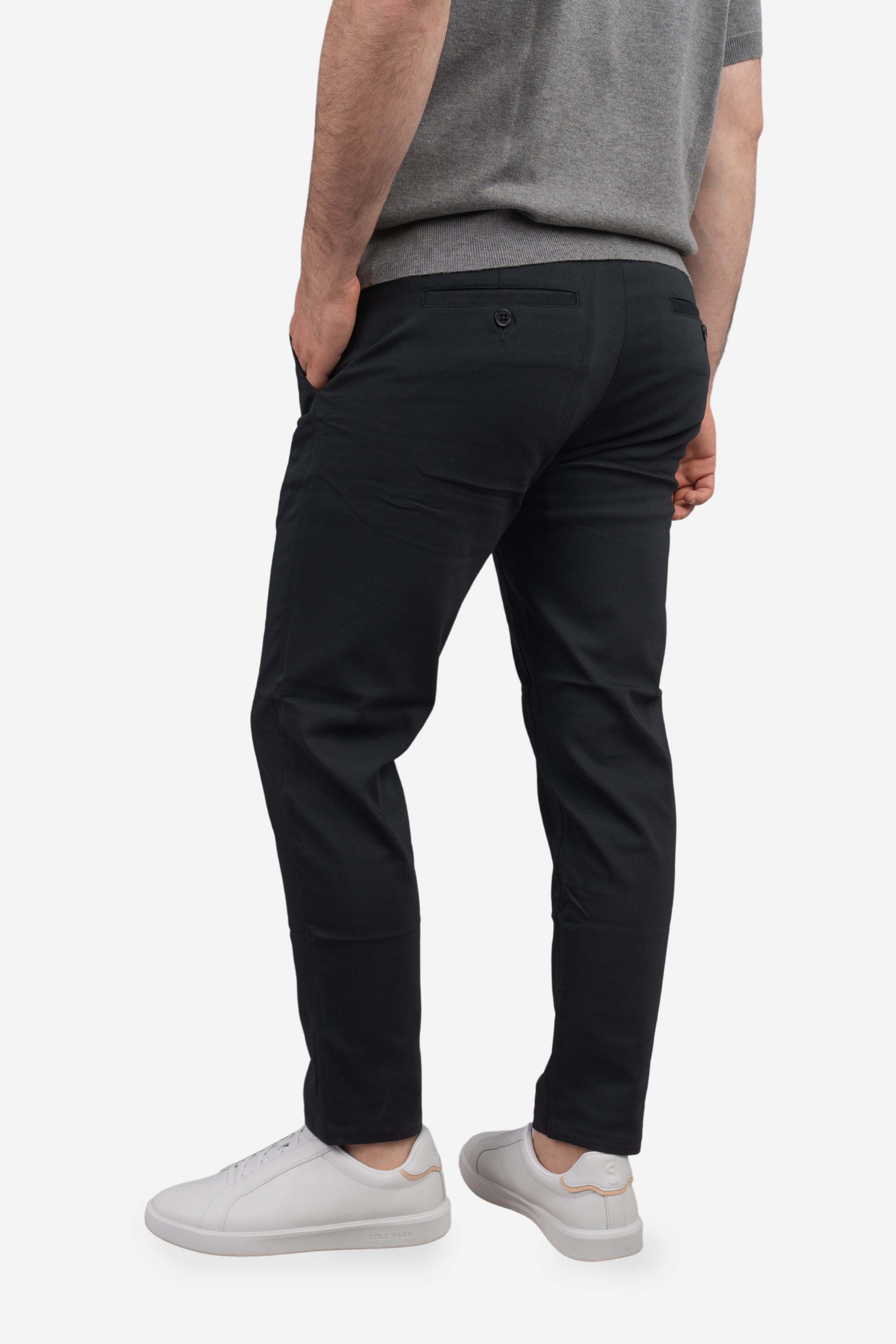 skinny dress pants black Men's Stretch - Perfect for Parties, Office, Formal Events, and Business 5% Elastane Wrinkle Skinny Dress Pants | Gap