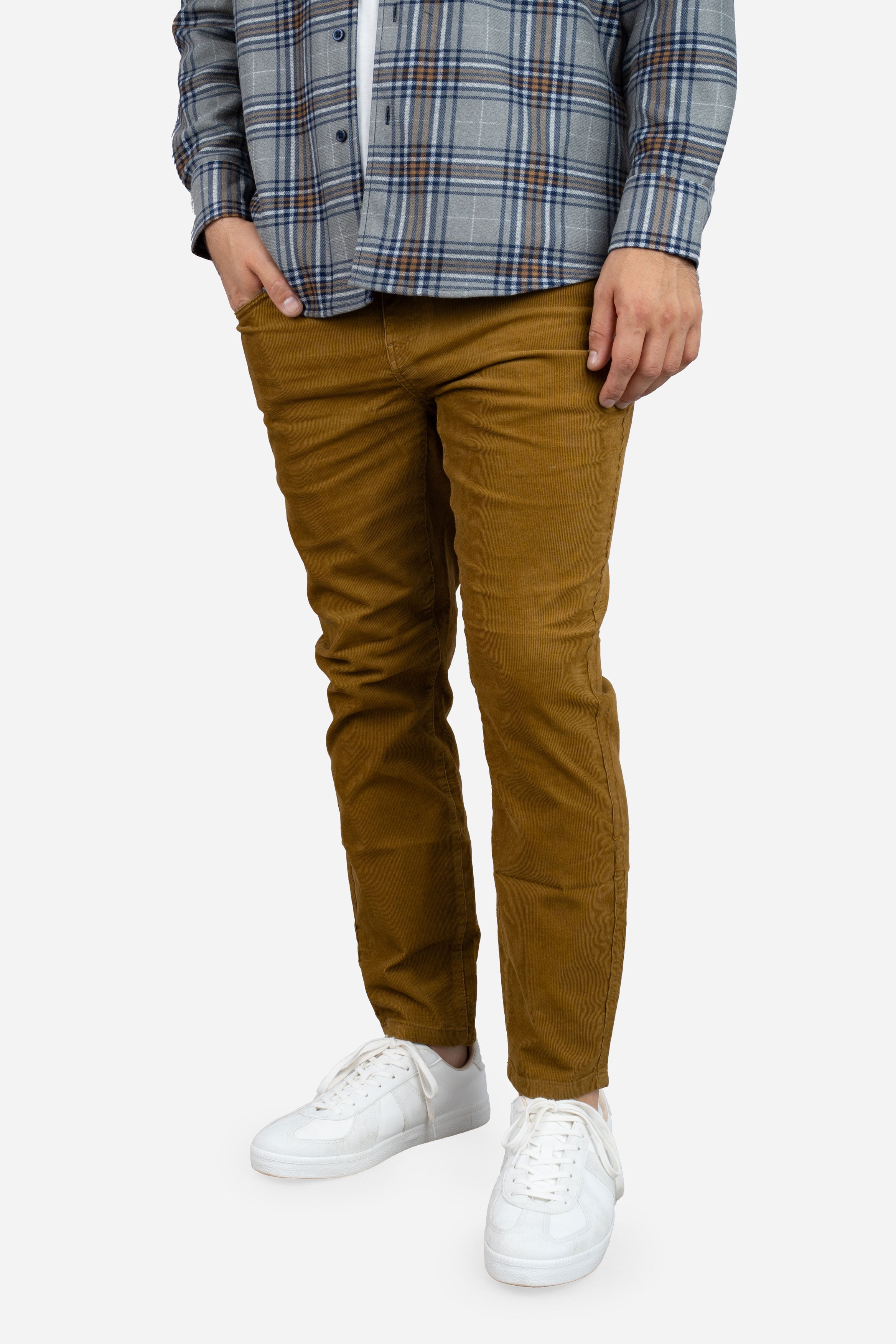 Stretch Cord 5 Pocket Pants Whiskey