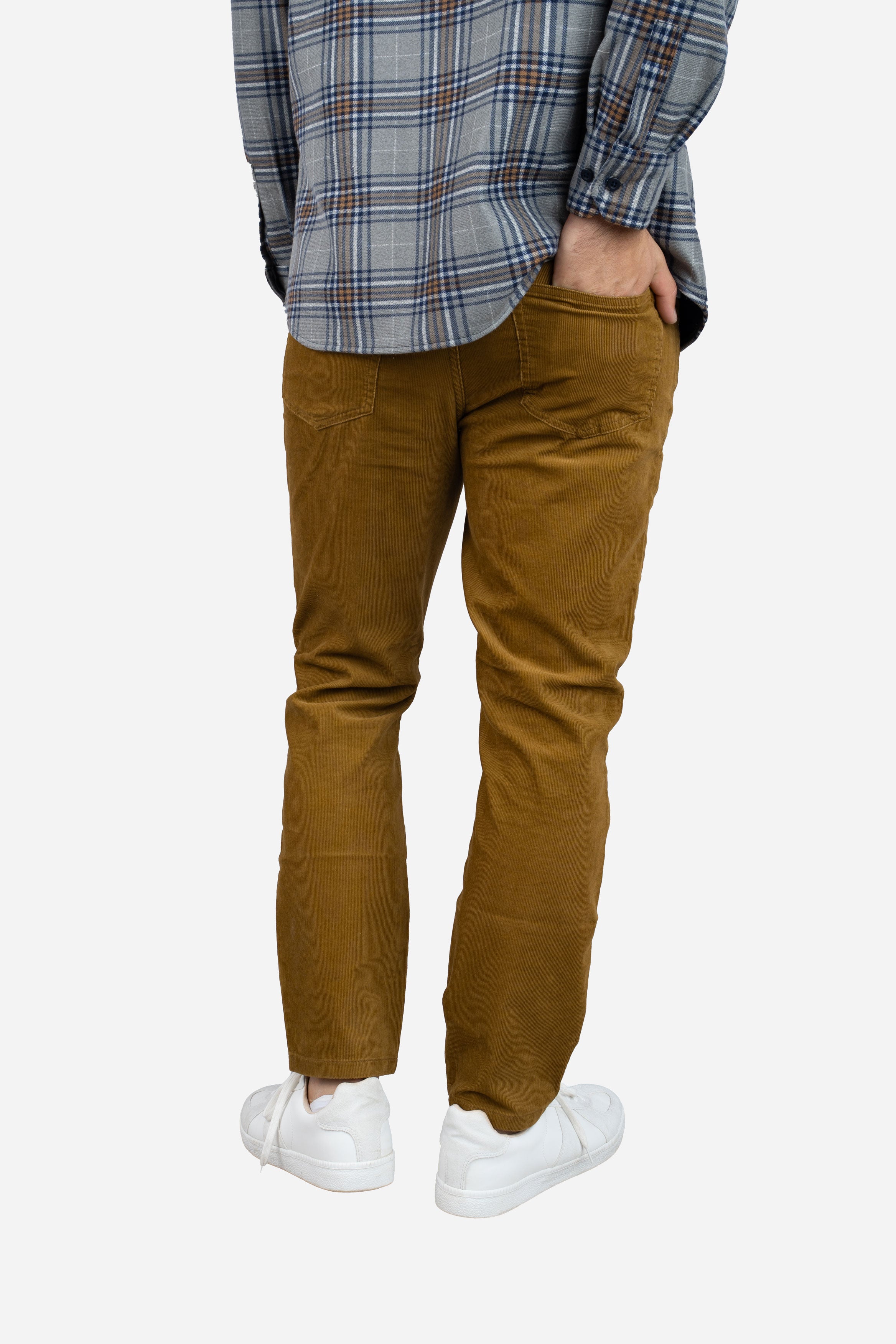 Stretch Cord 5 Pocket Pants Whiskey