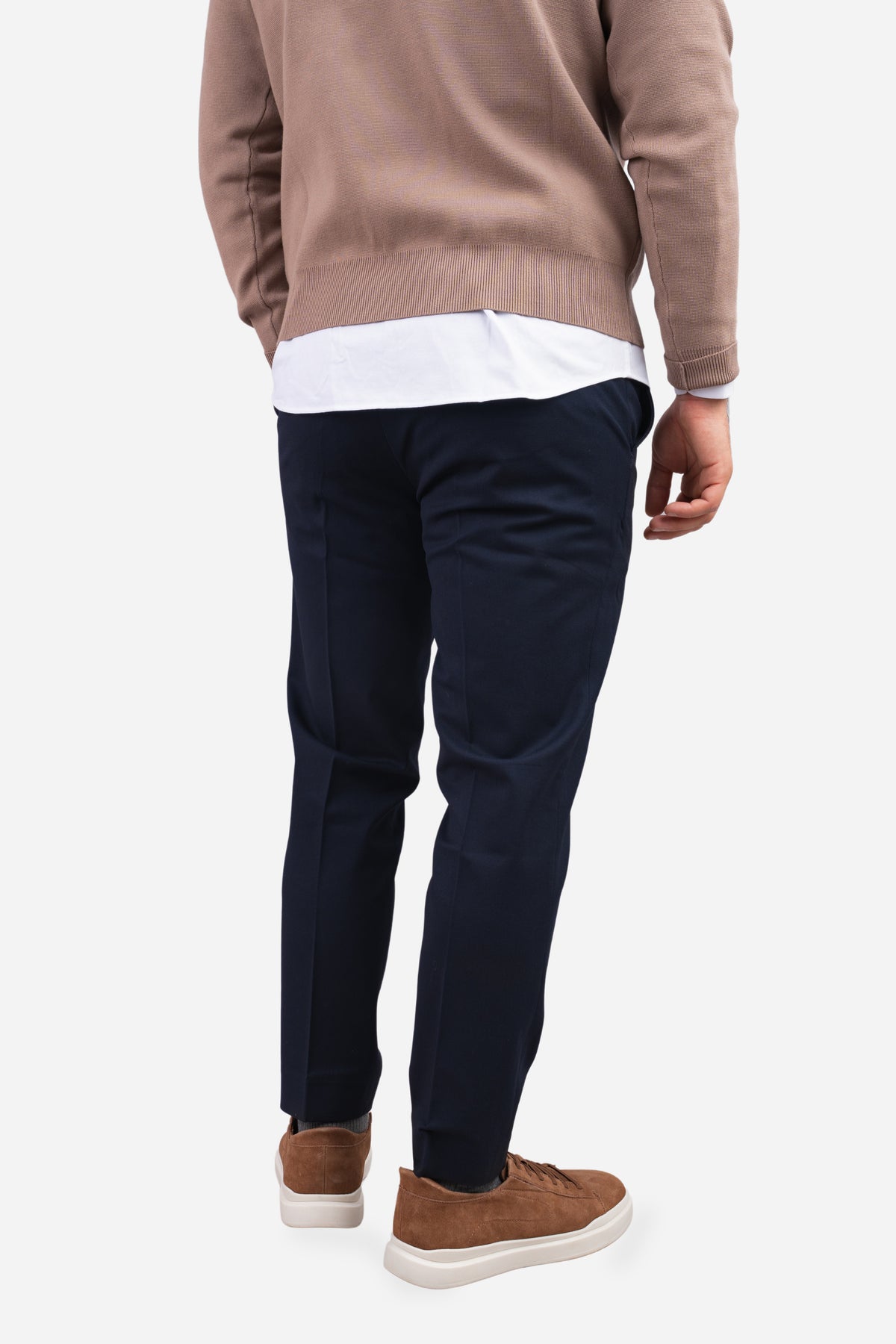 Dean Stretch Twill Dress Pants Navy