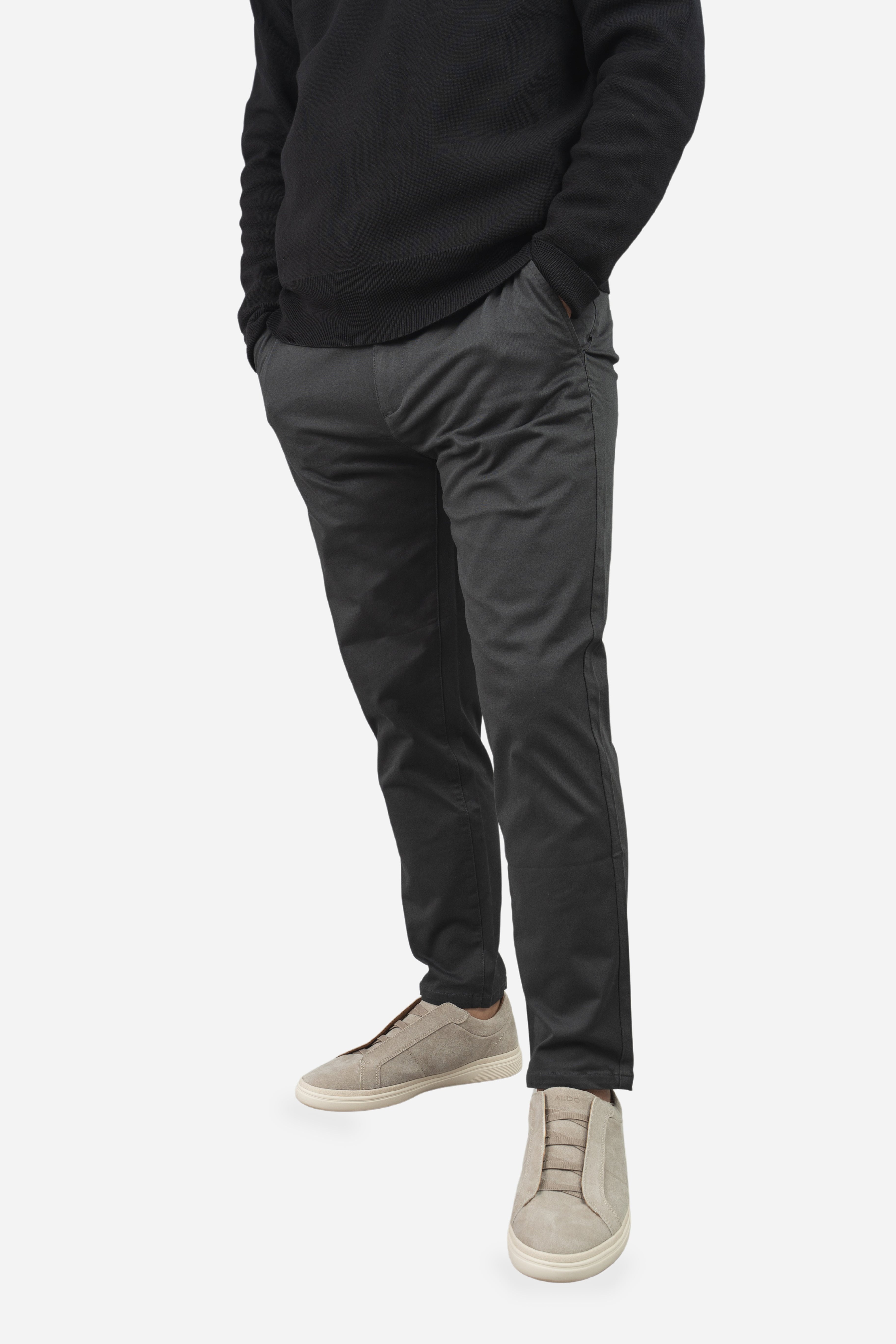 Extra Stretch Chino Charcoal