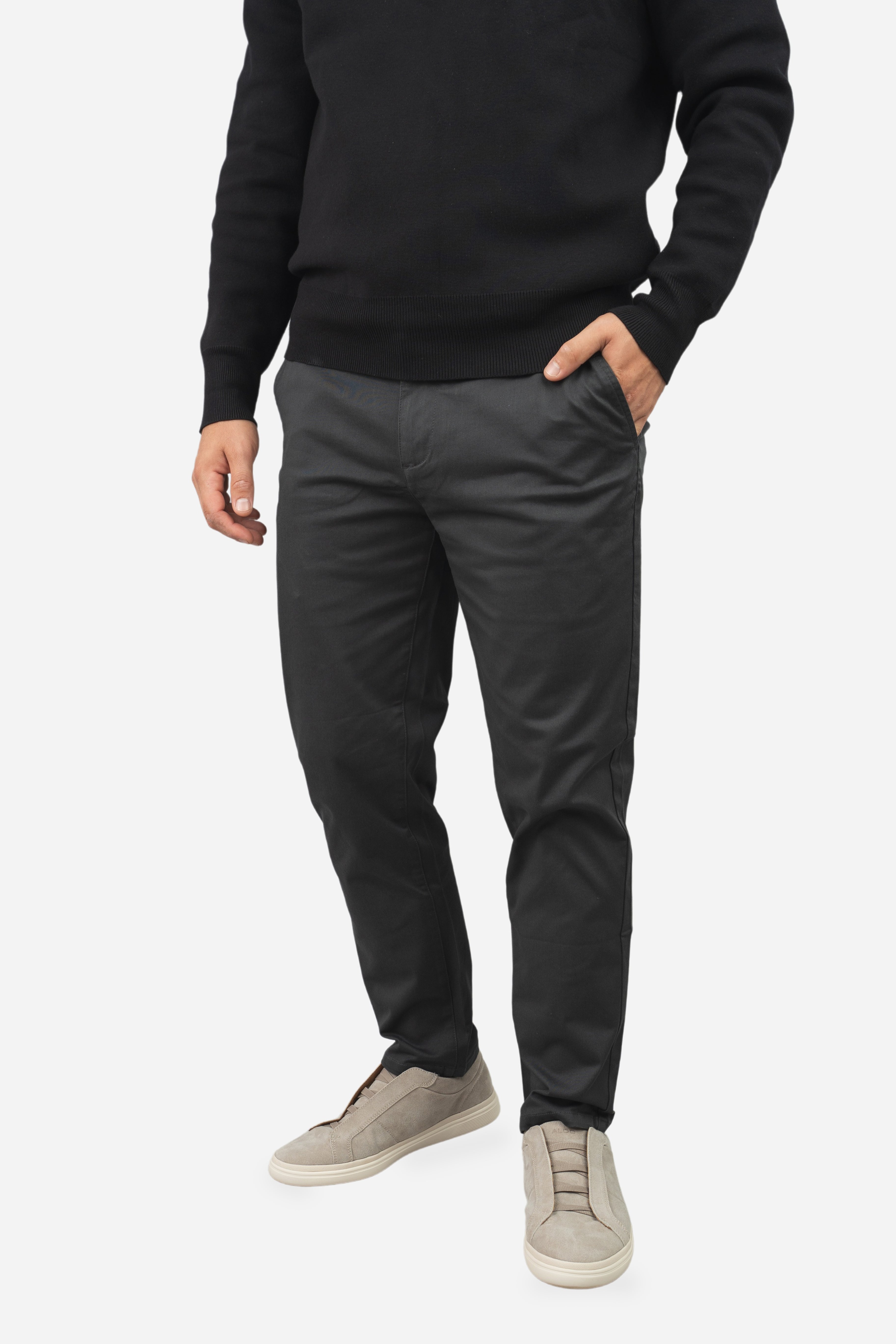 Extra Stretch Chino Charcoal