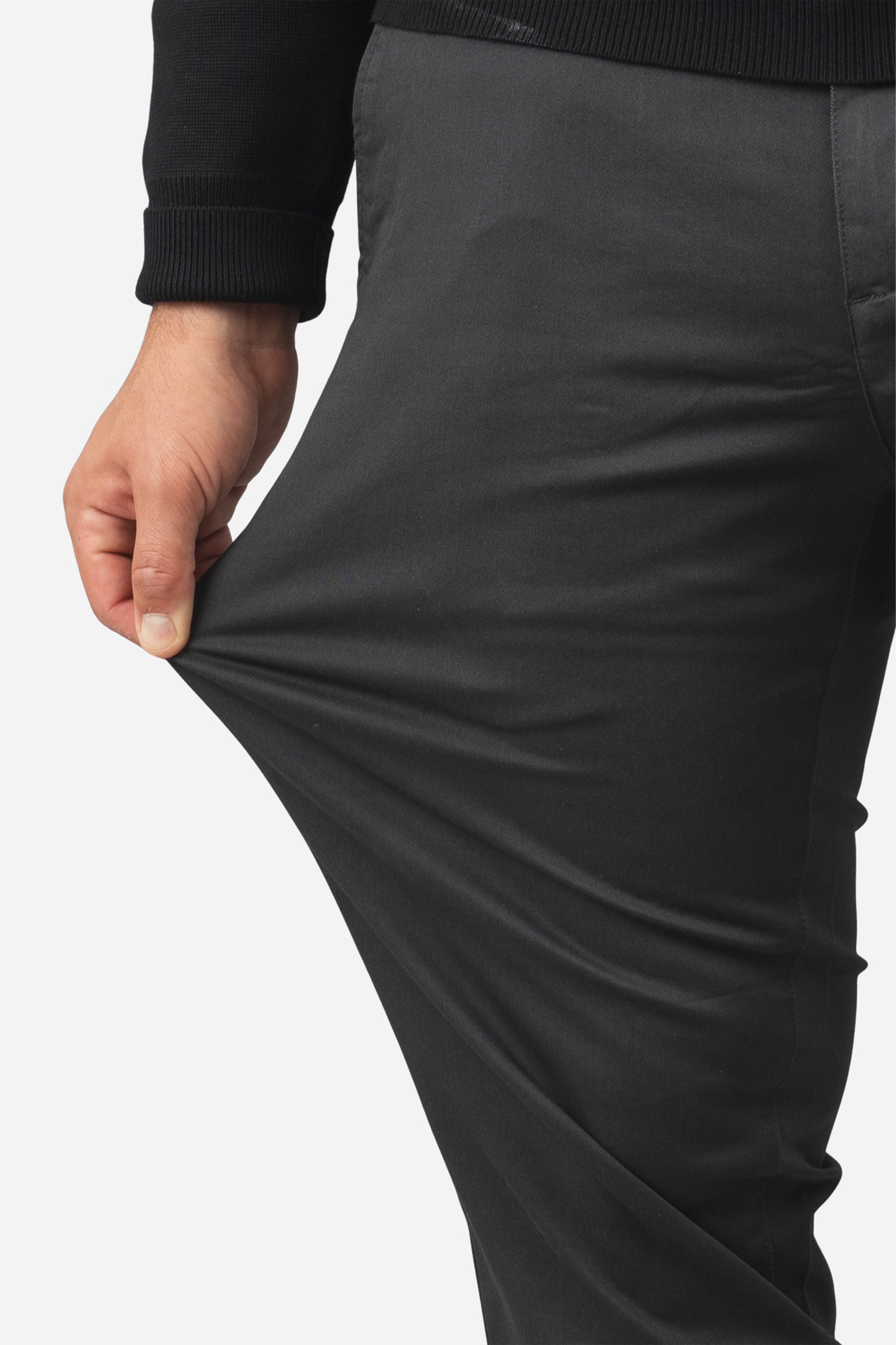 Extra Stretch Chino Charcoal