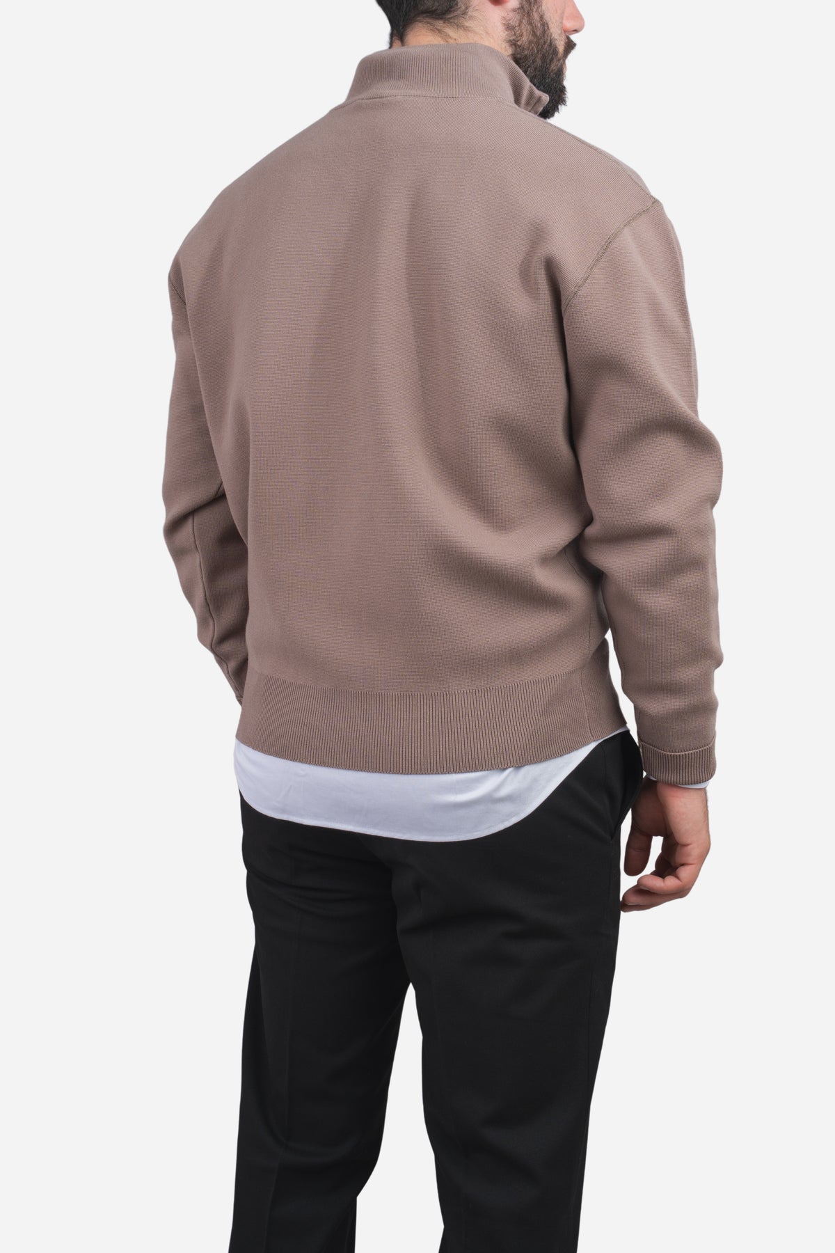 Hudson Half Zip Putty
