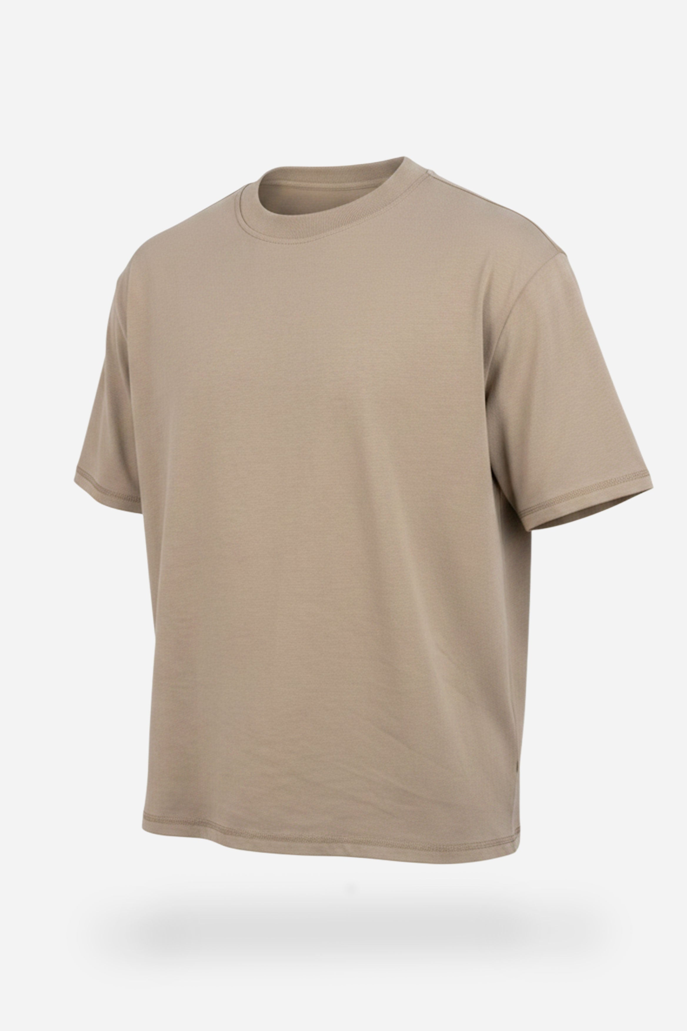 Core T-Shirt Loose Fit Taupe