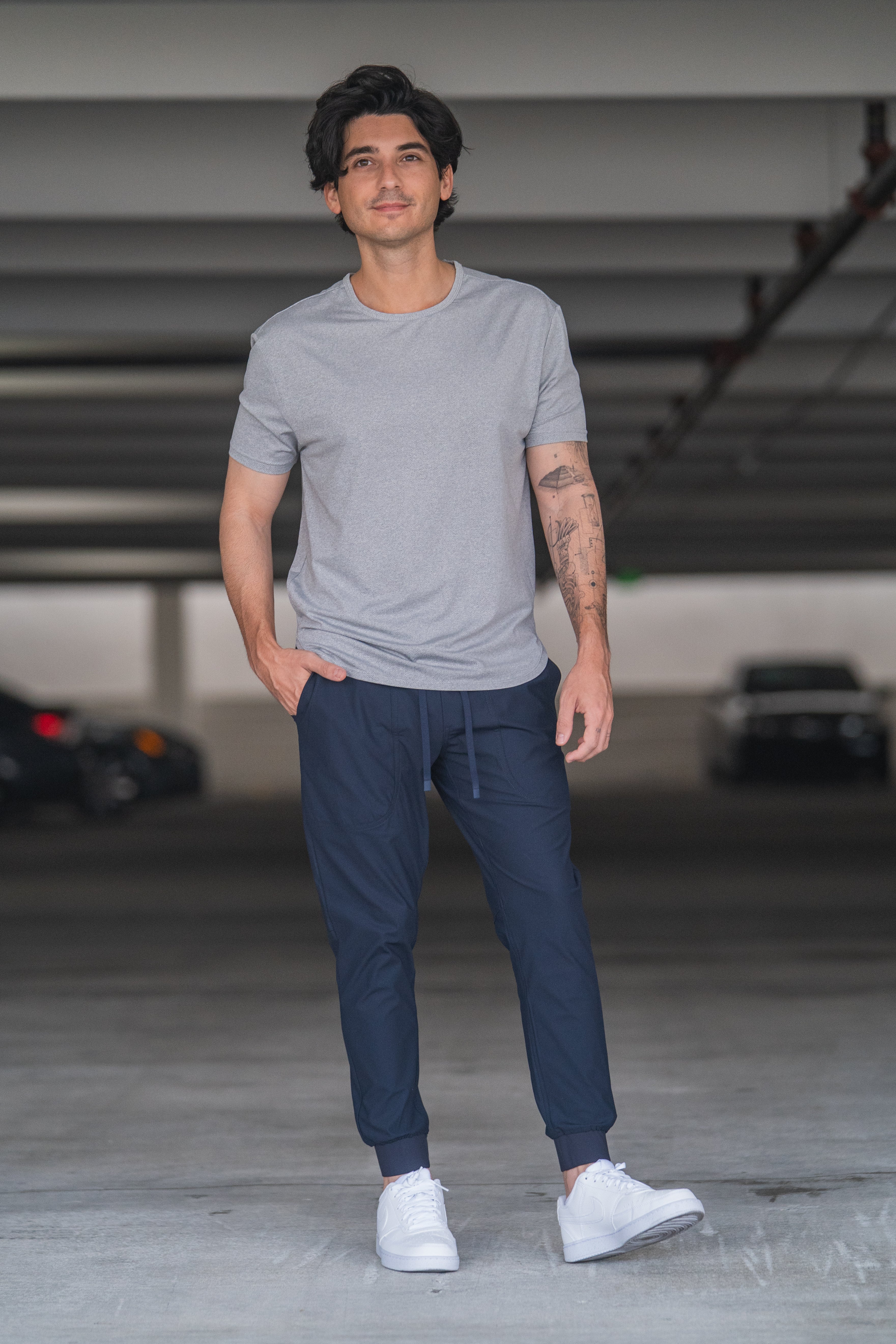 Pace Performance Jogger Navy