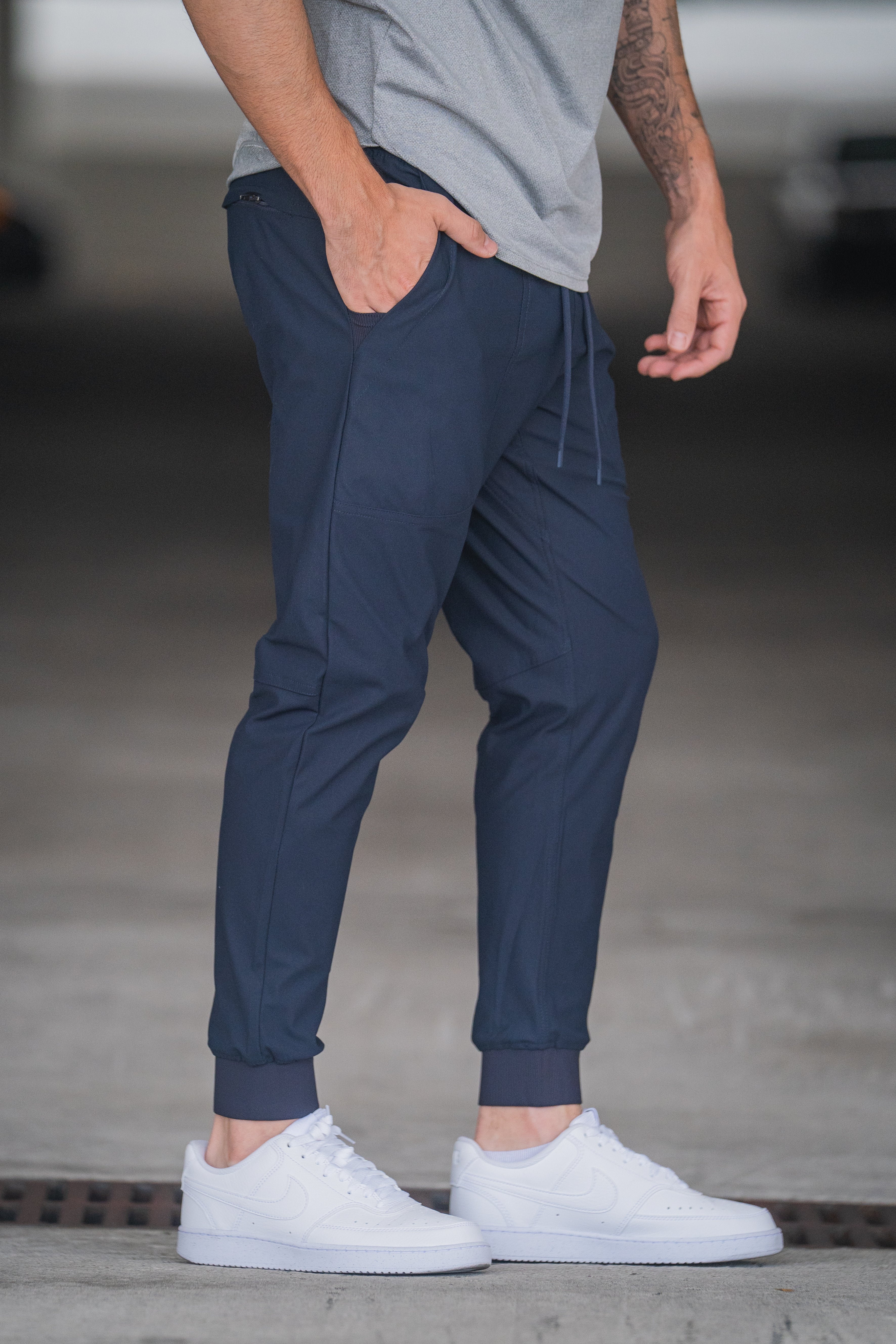 Pace Performance Jogger Navy