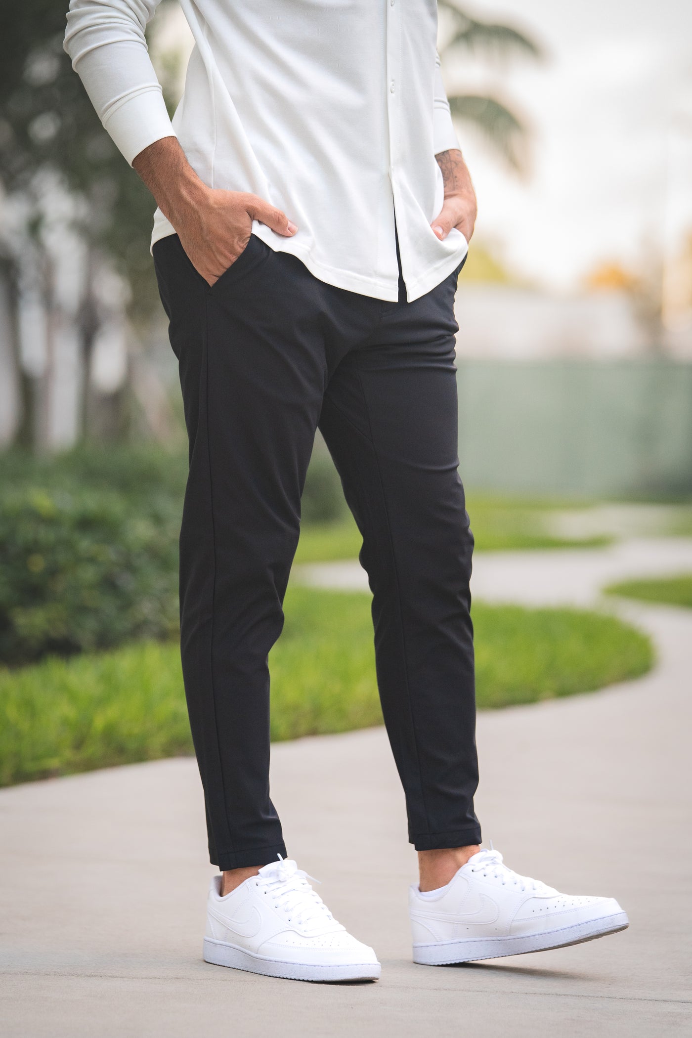 Pace Pant in White