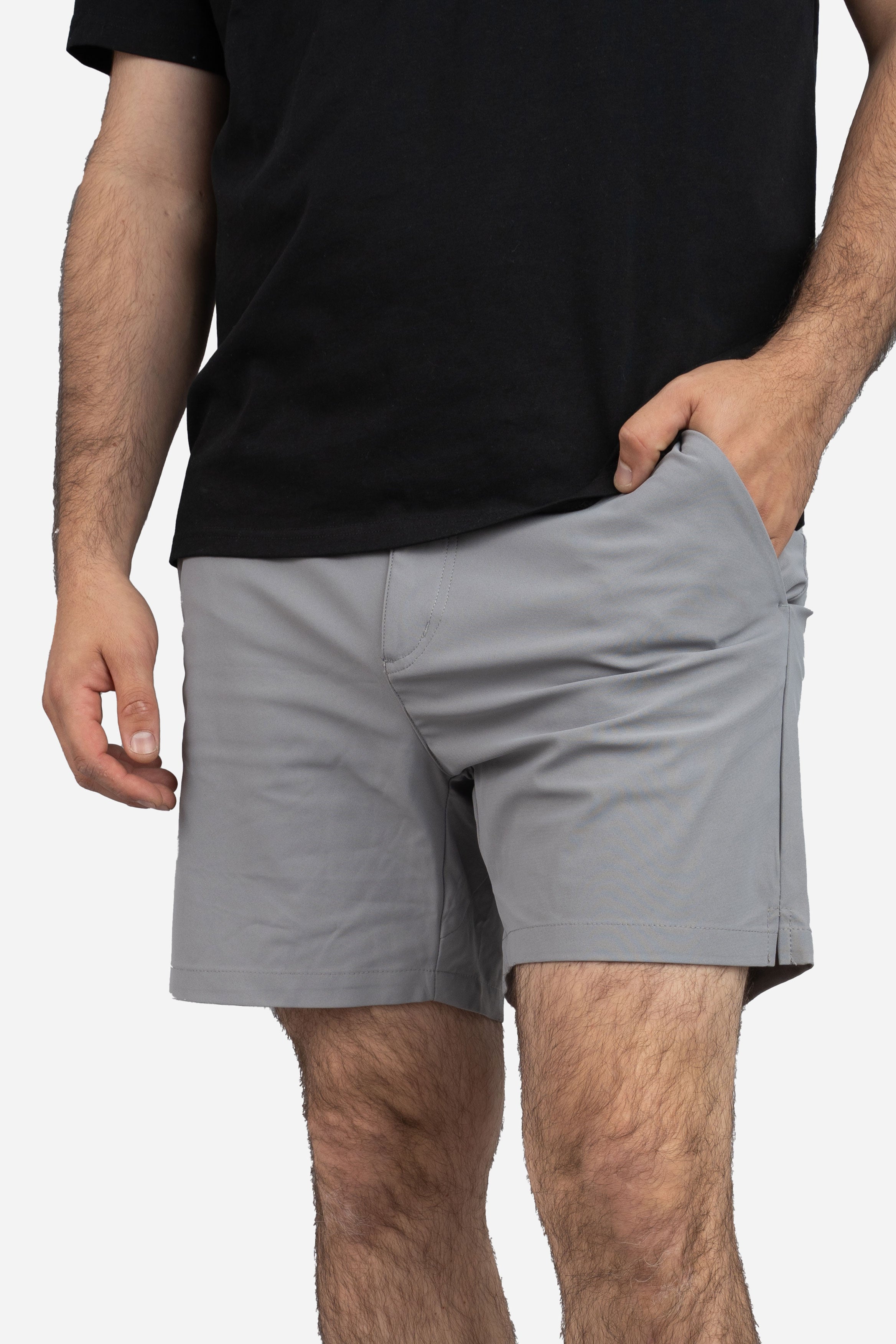 Pace Performance Shorts Gray