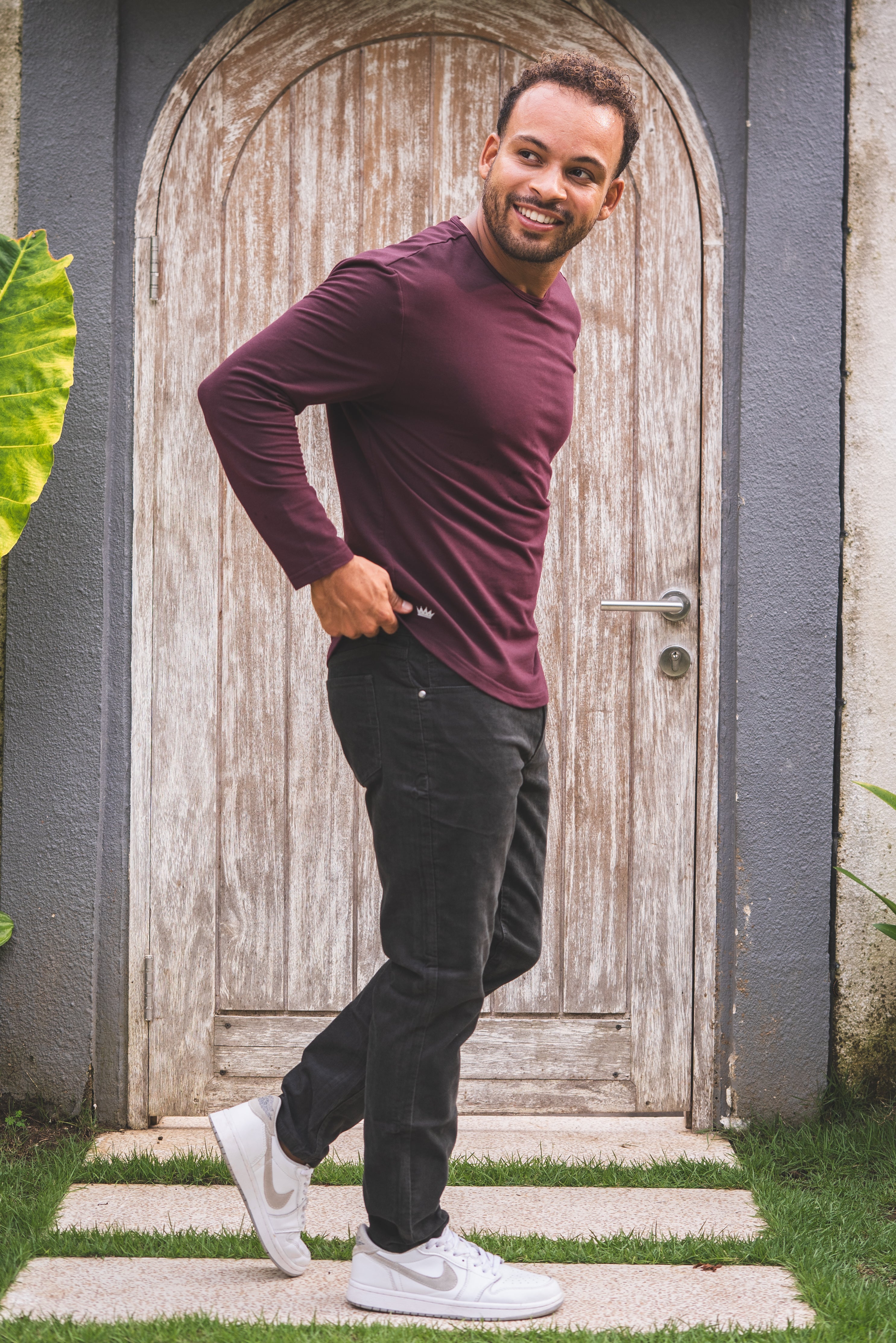 Stretch Cord 5 Pocket Pants Graphite