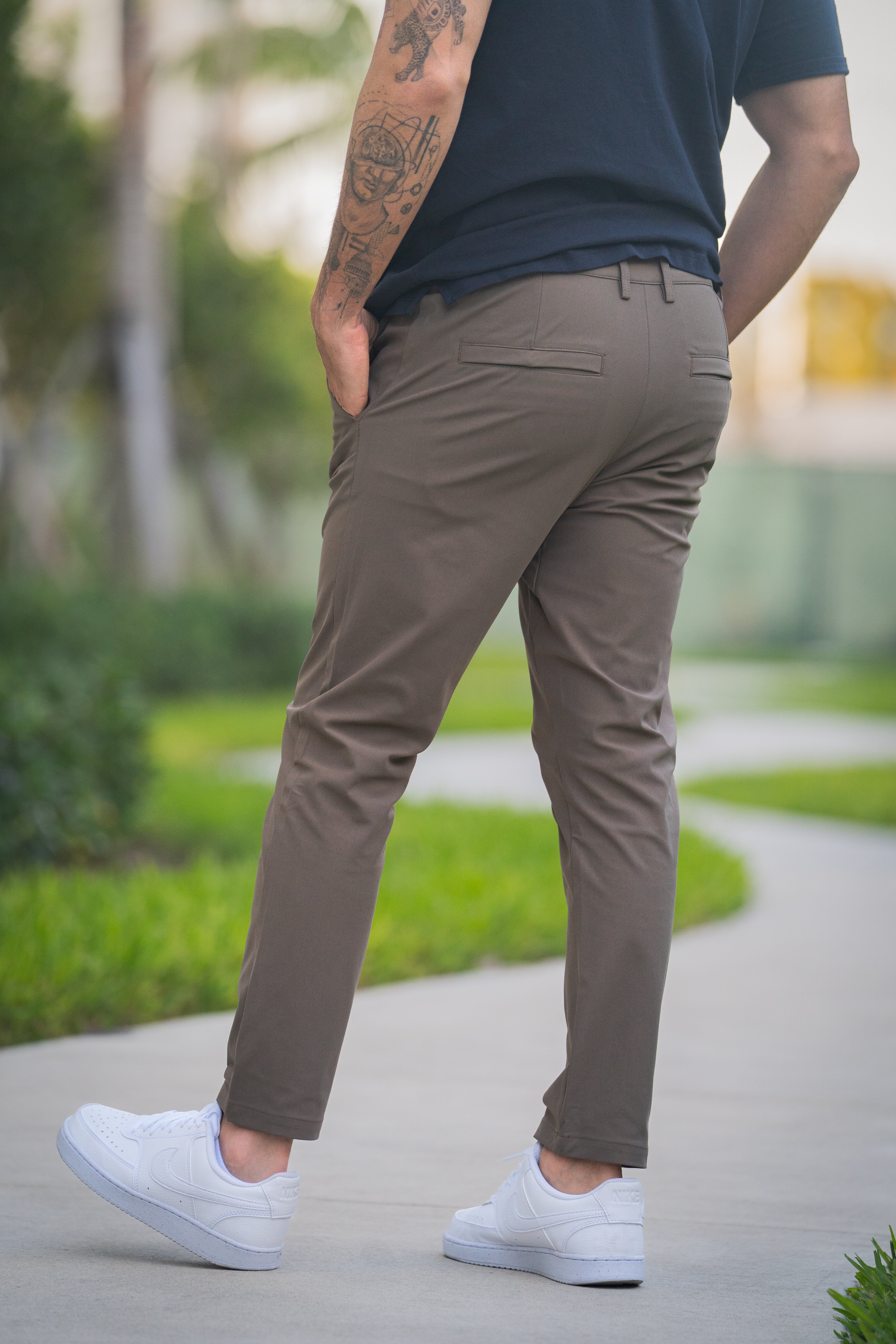 Pace Performance Pants | Taupe | Under 510