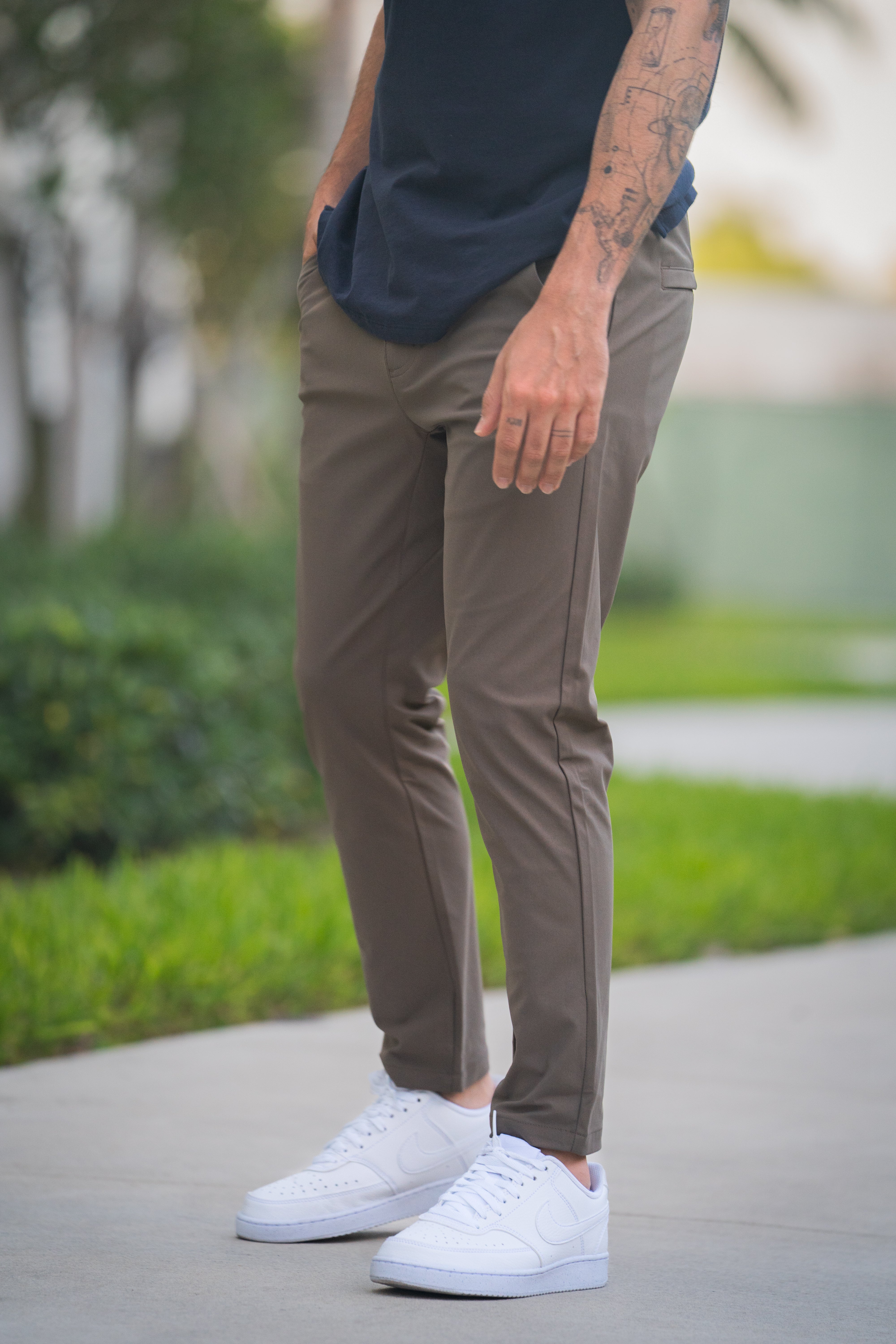 Pace Performance Pants Taupe