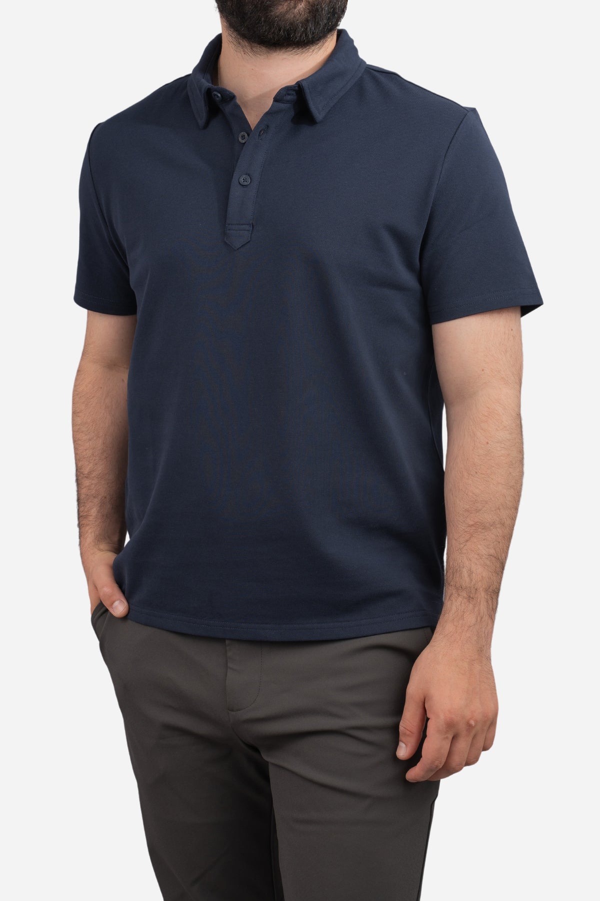 Performance Pique Polo | Navy | Under 510