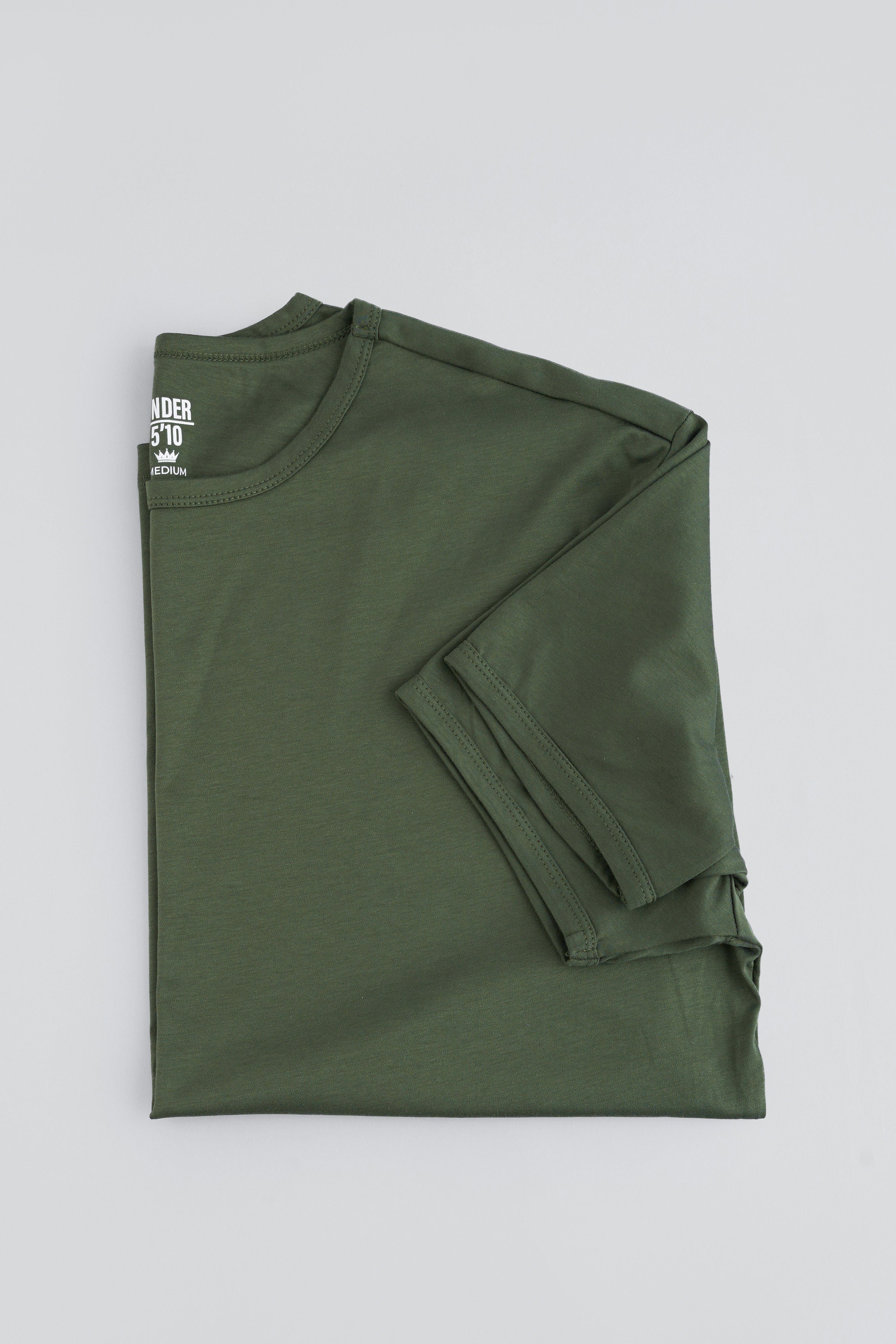 Pima Cool Touch Crew T-Shirt Army Green