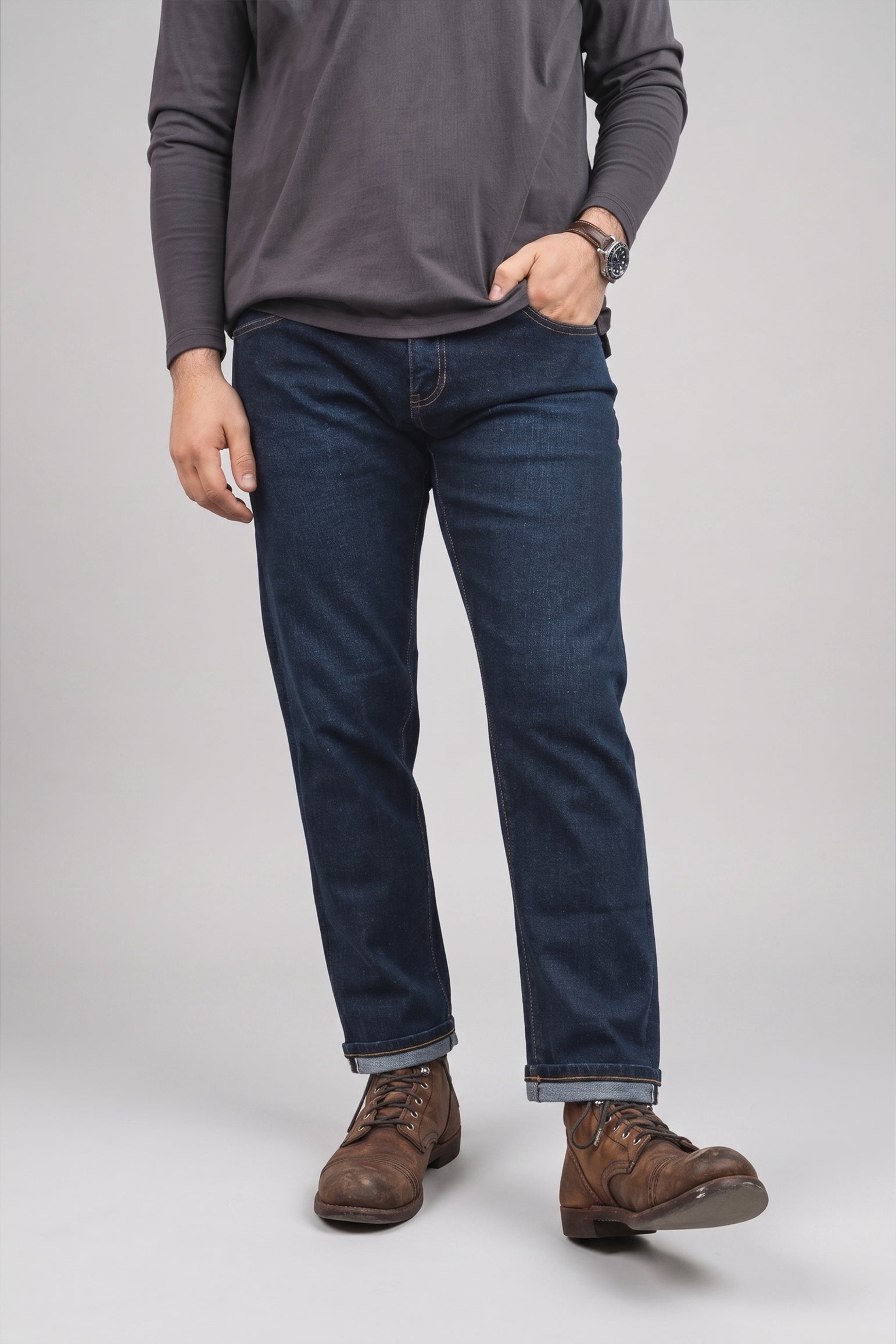 Selvedge Jeans | Medium Wash | Short Inseams