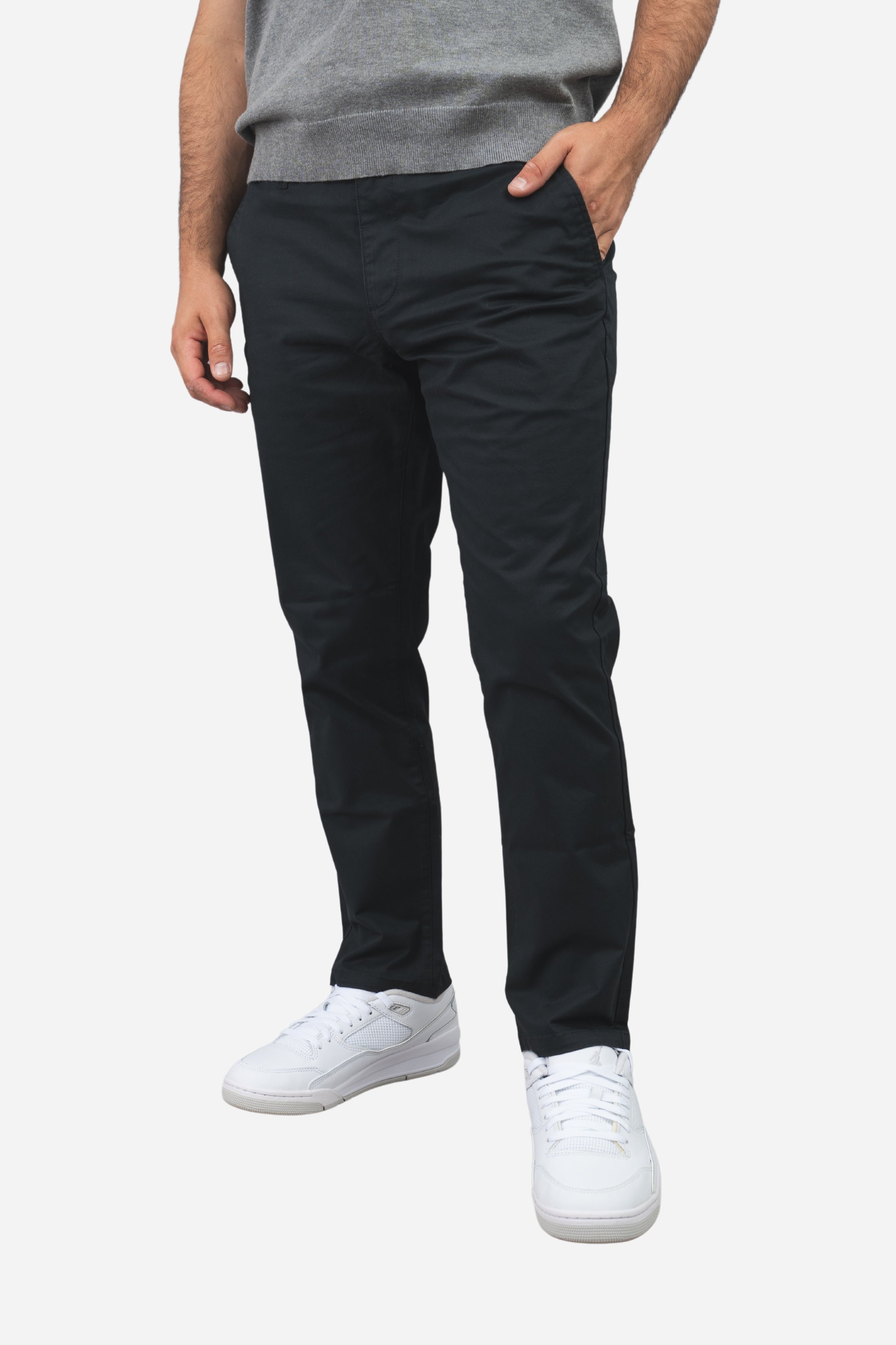 Straight Fit Core Stretch Chino Black