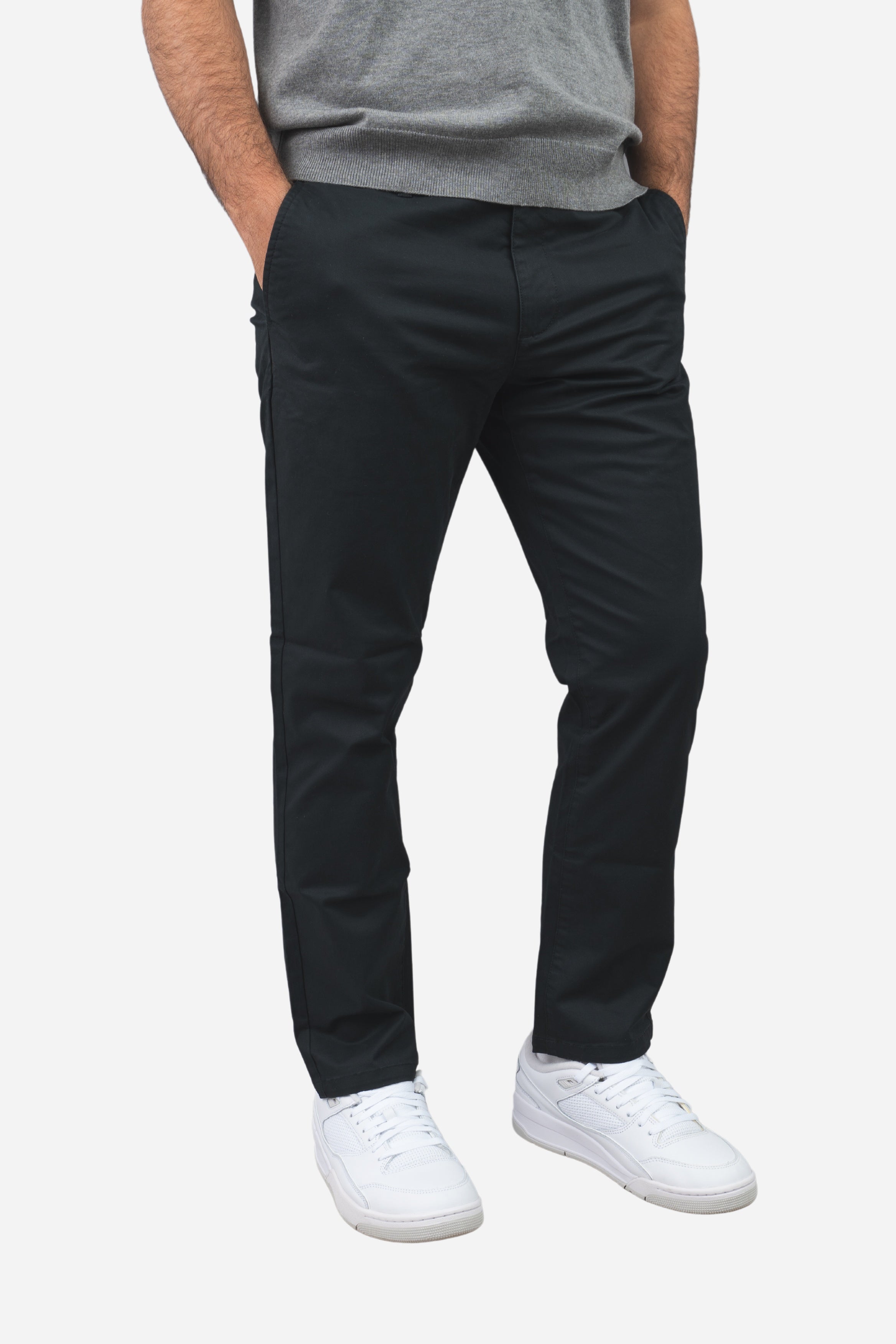 Straight Fit Core Stretch Chino Black