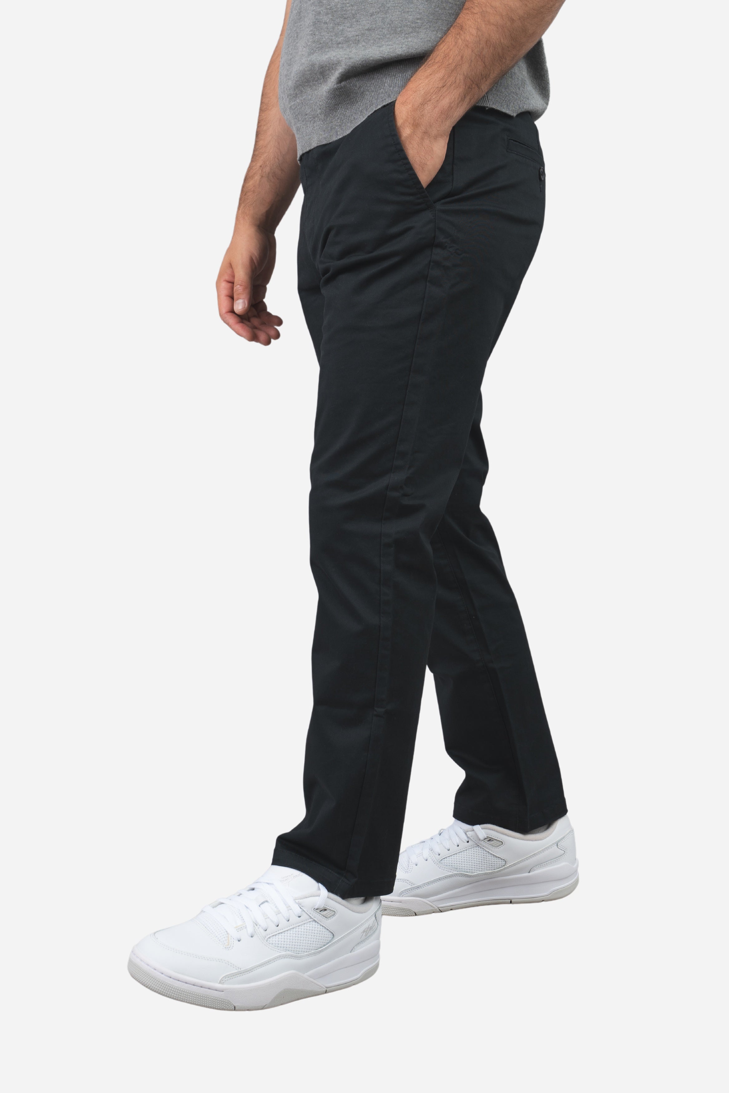 Straight Fit Core Stretch Chino Black