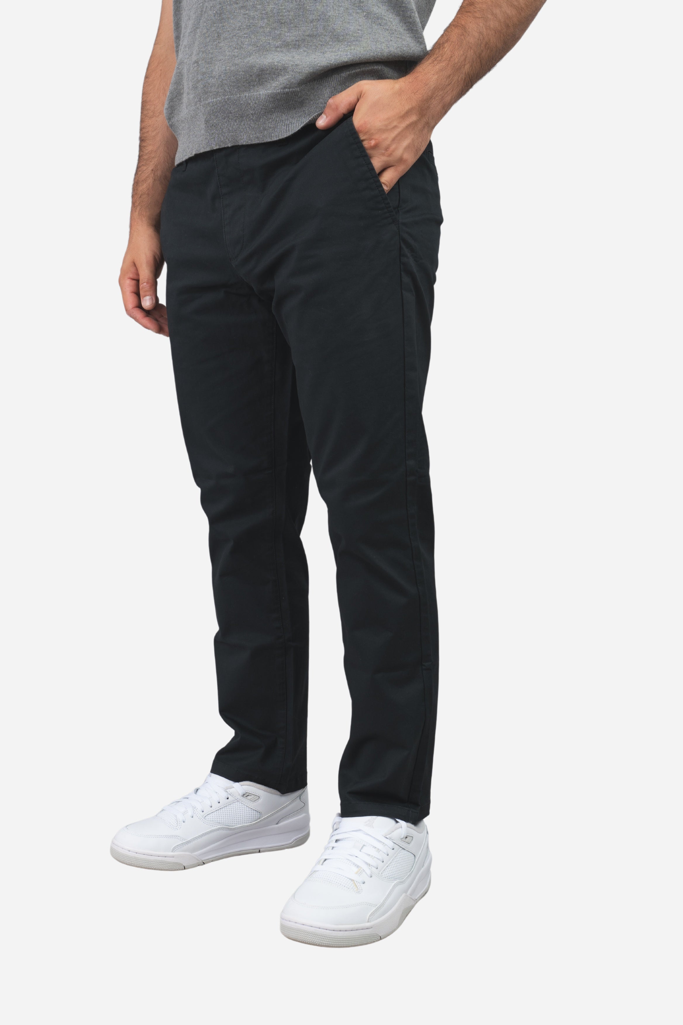 Straight Fit Core Stretch Chino Black
