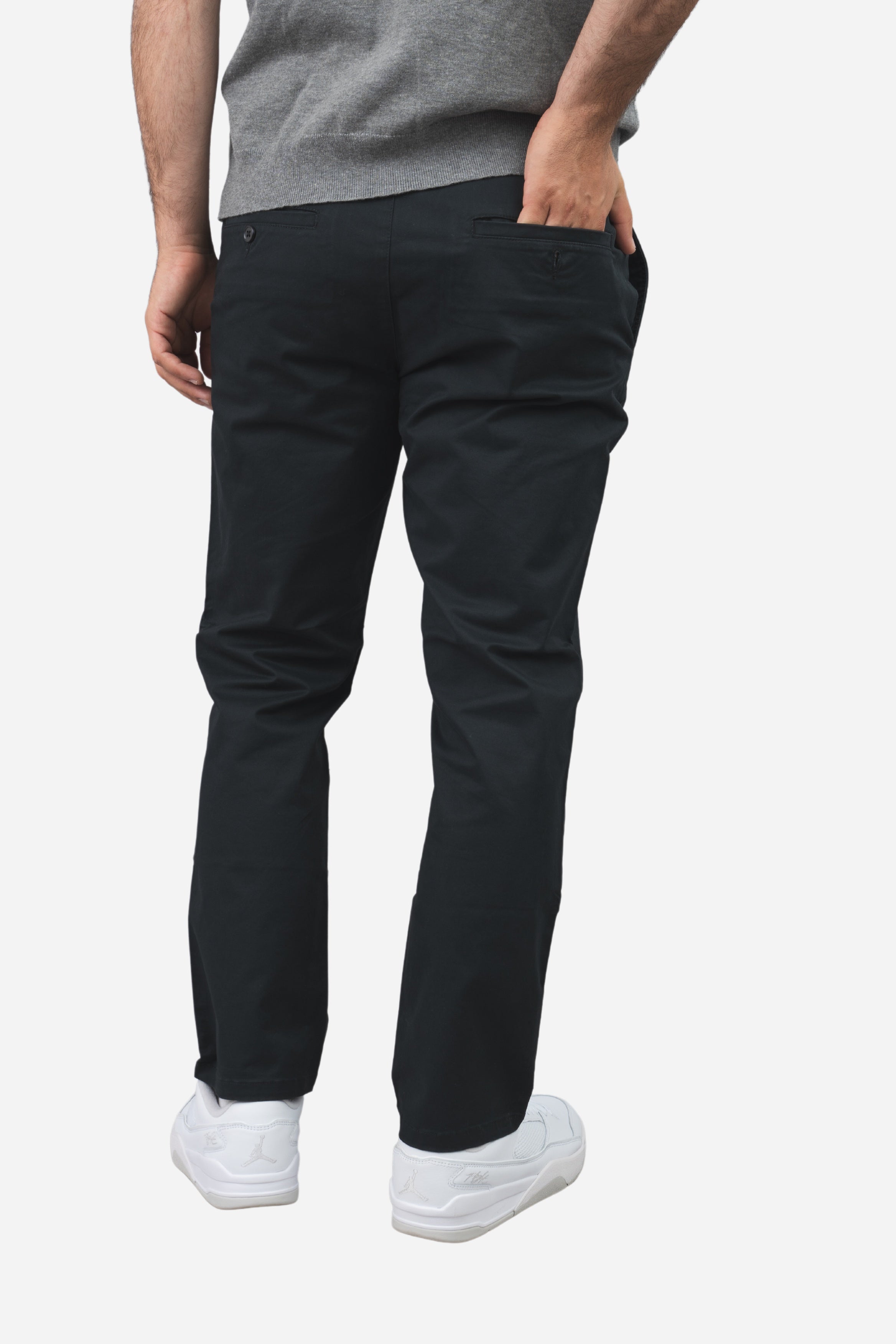 Straight Fit Core Stretch Chino Black