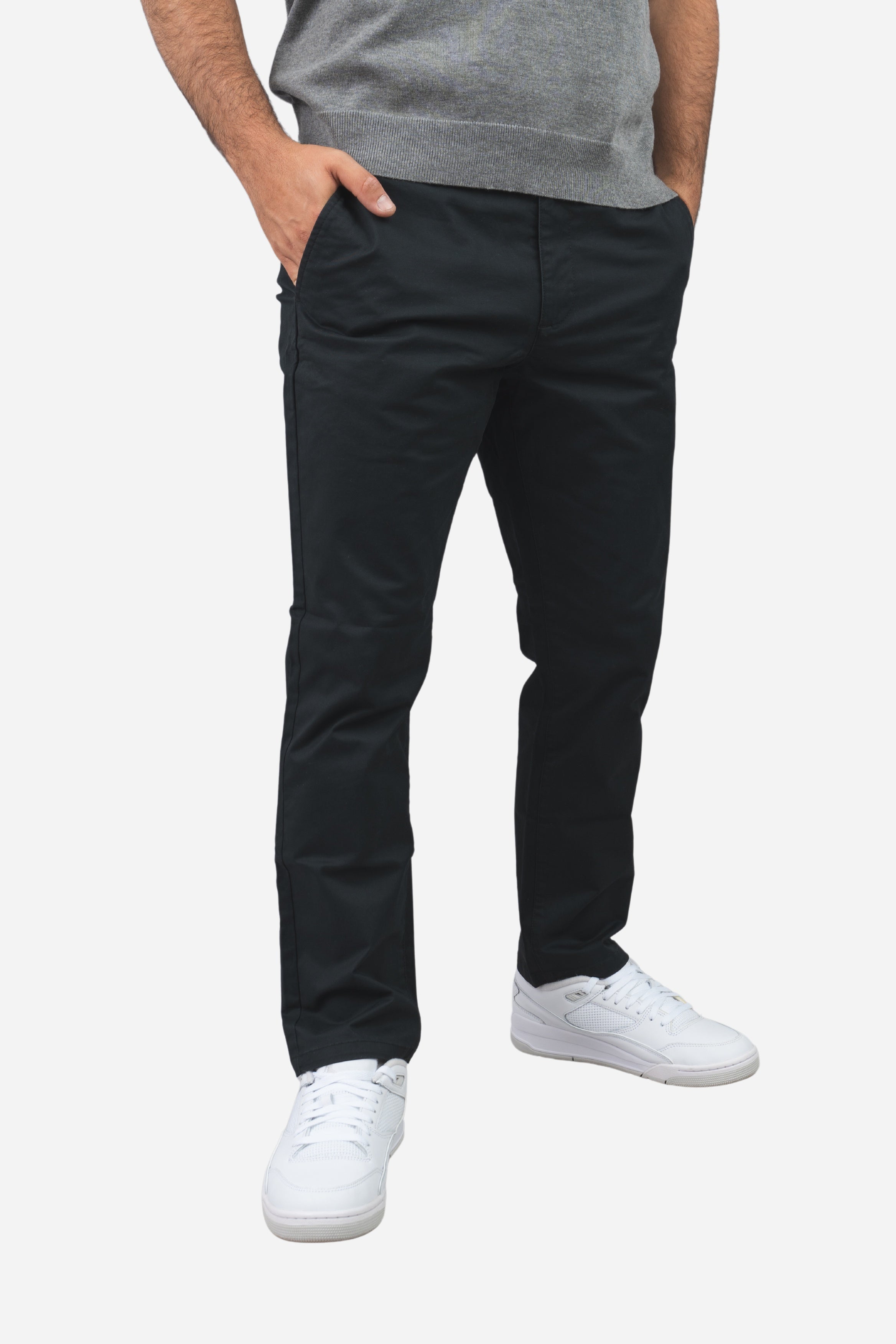 Straight Fit Core Stretch Chino Black