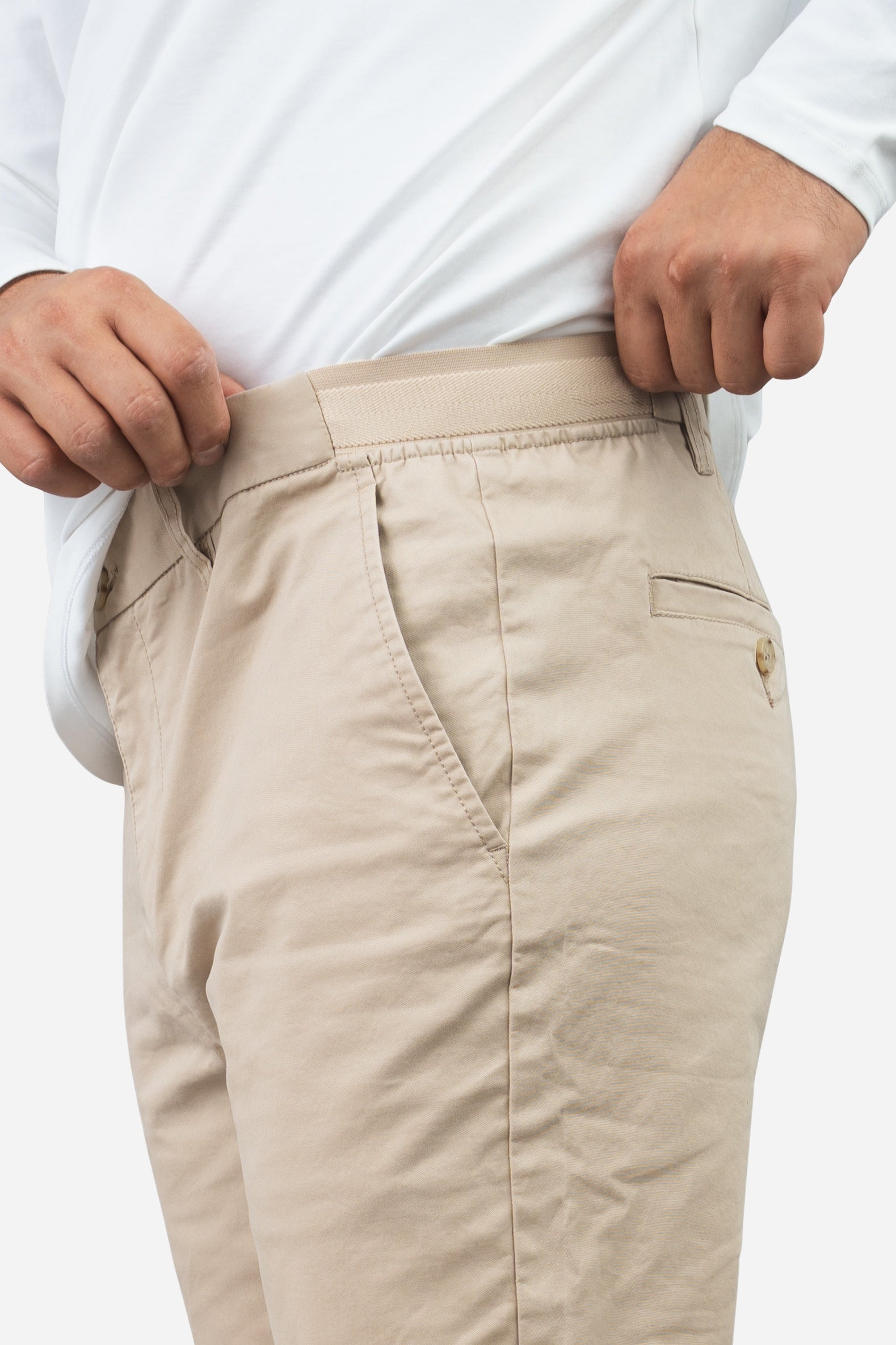 Straight Fit Core Stretch Chino Khaki