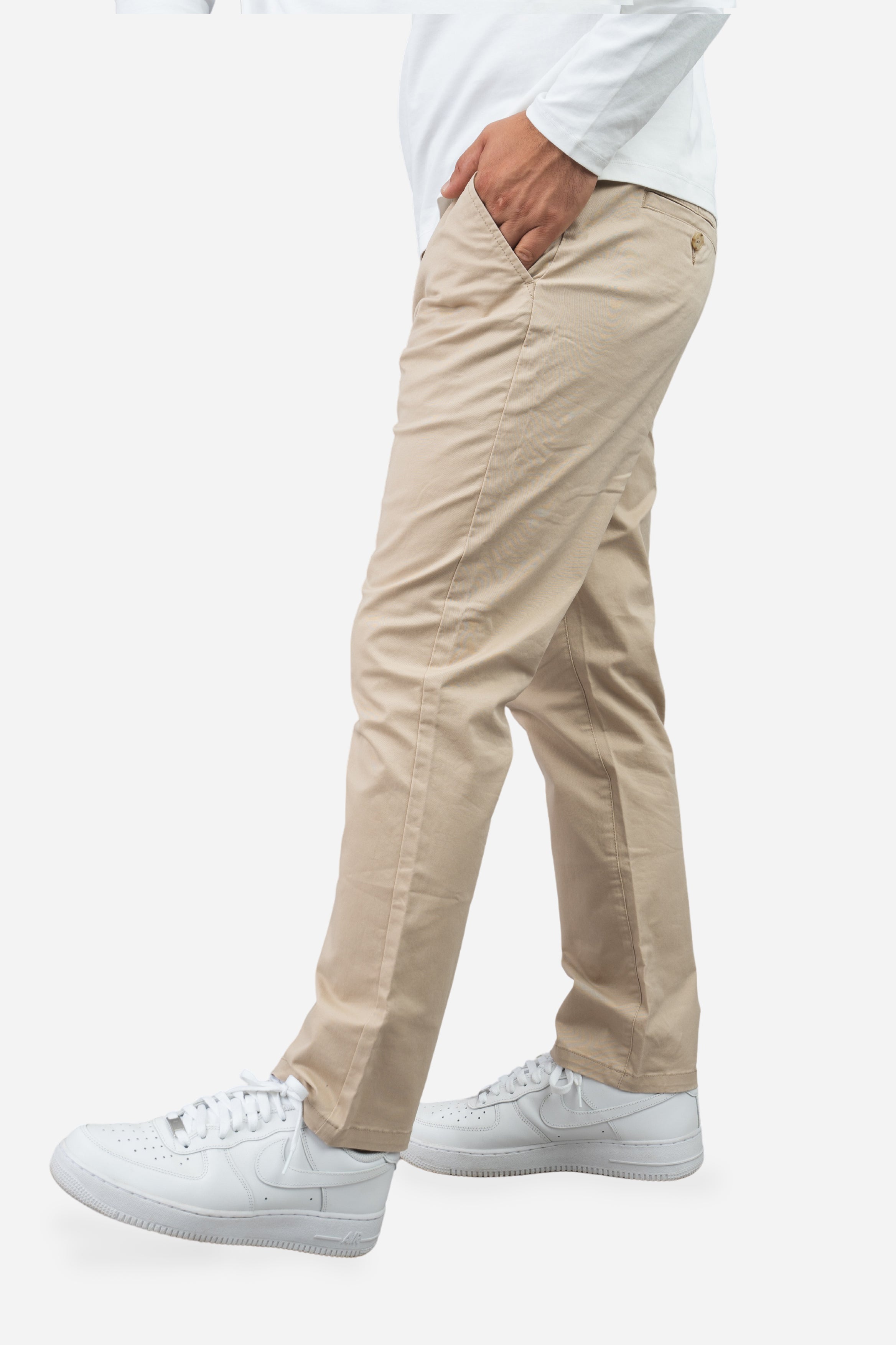Straight Fit Core Stretch Chino Khaki
