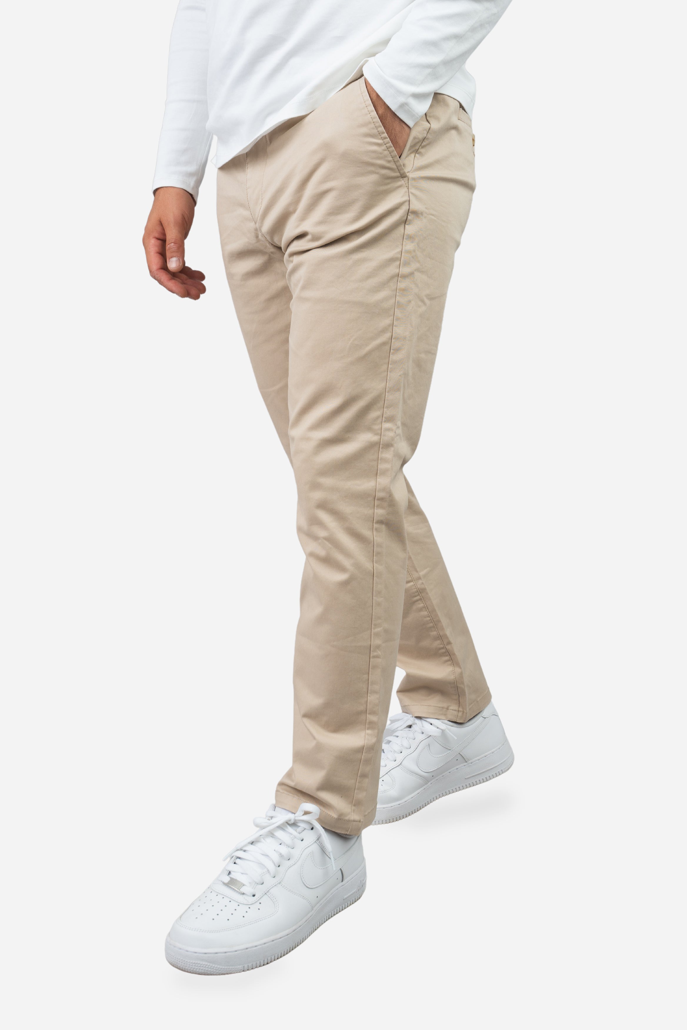 Straight Fit Core Stretch Chino Khaki