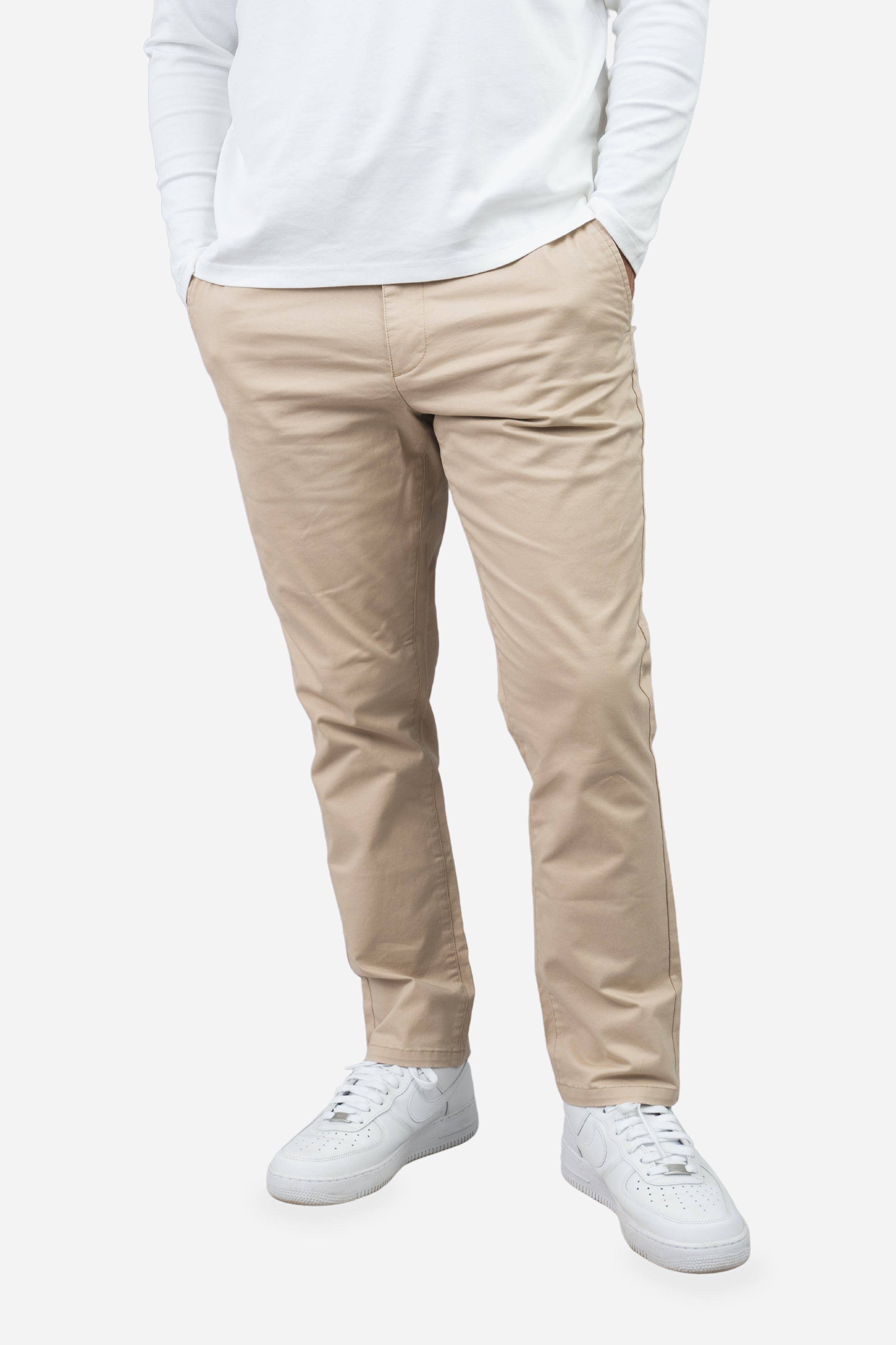 Straight Fit Core Stretch Chino Khaki