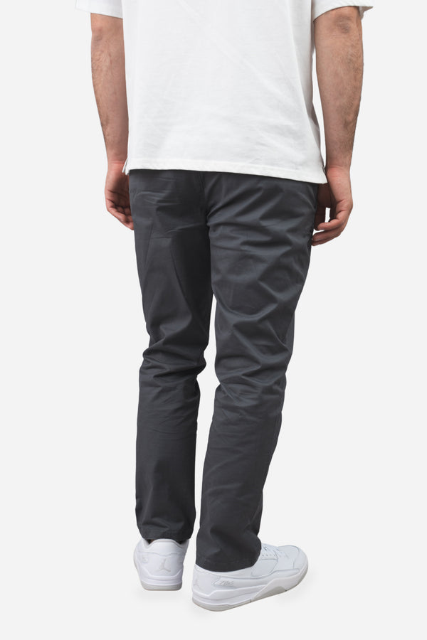 Straight Fit Core Stretch Chino Charcoal
