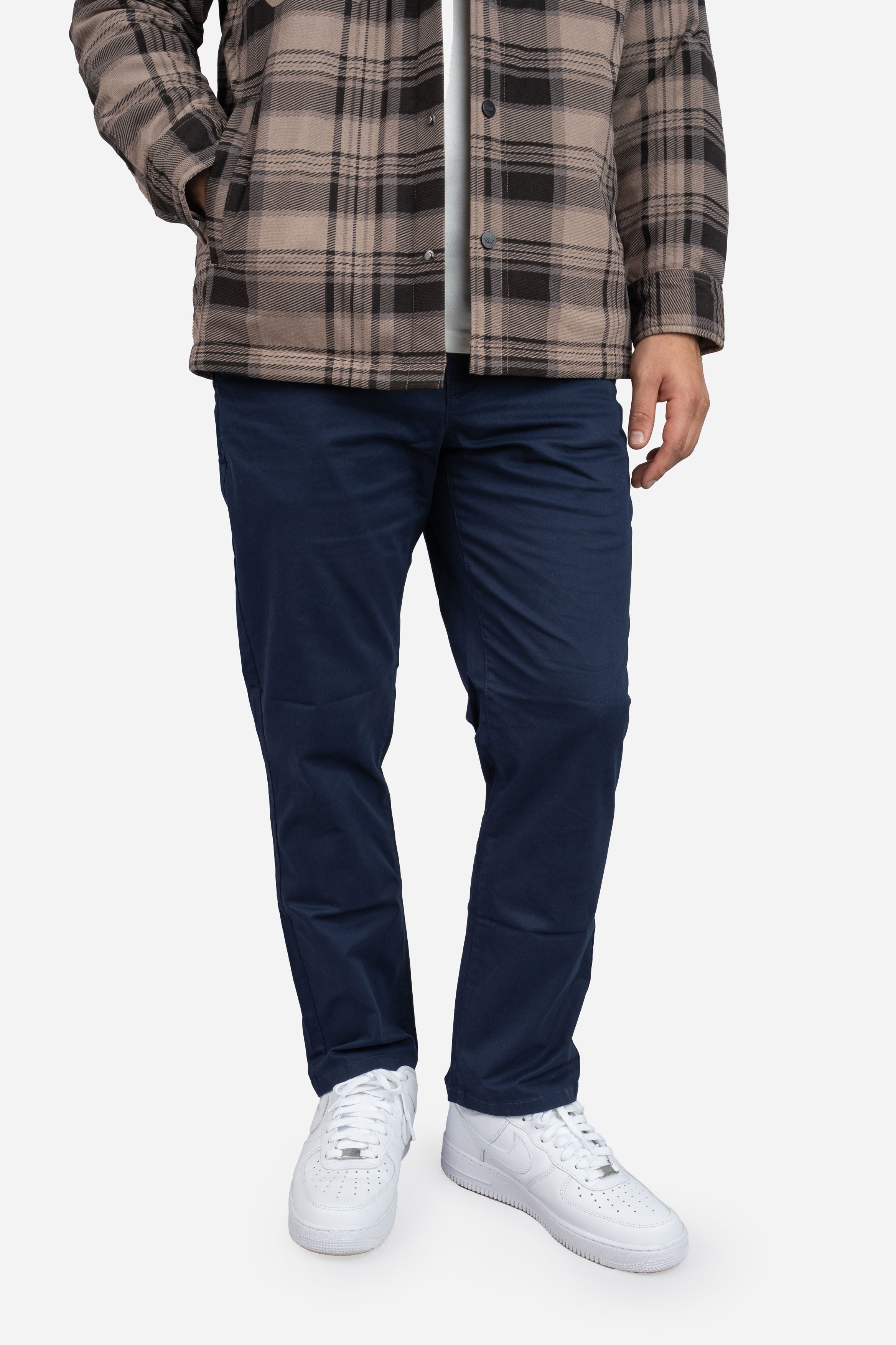 Straight Fit Core Stretch Chino Navy