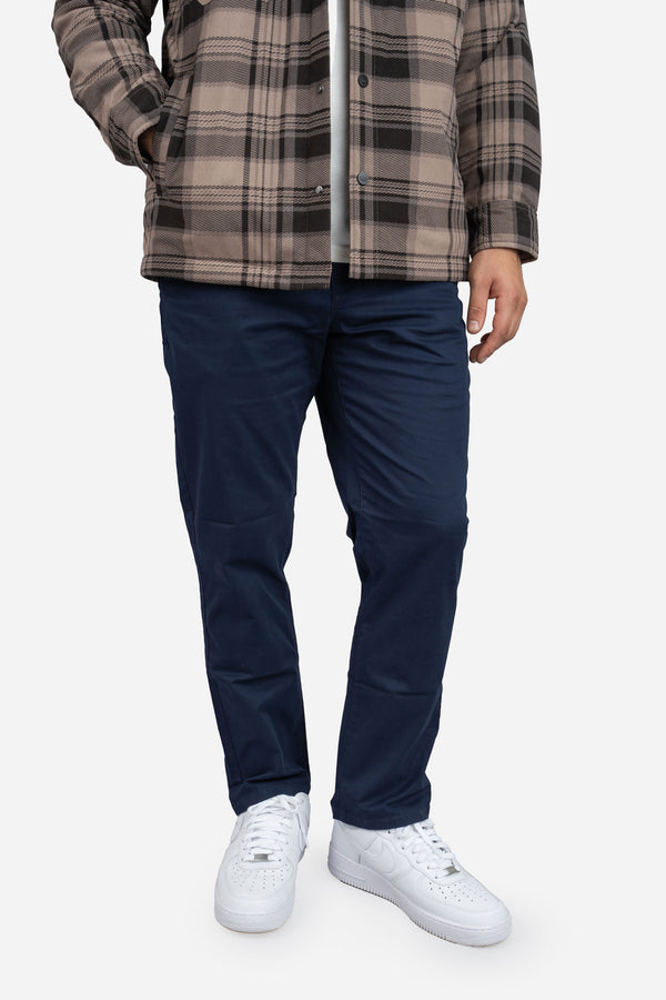 Straight Fit Core Stretch Chino Navy