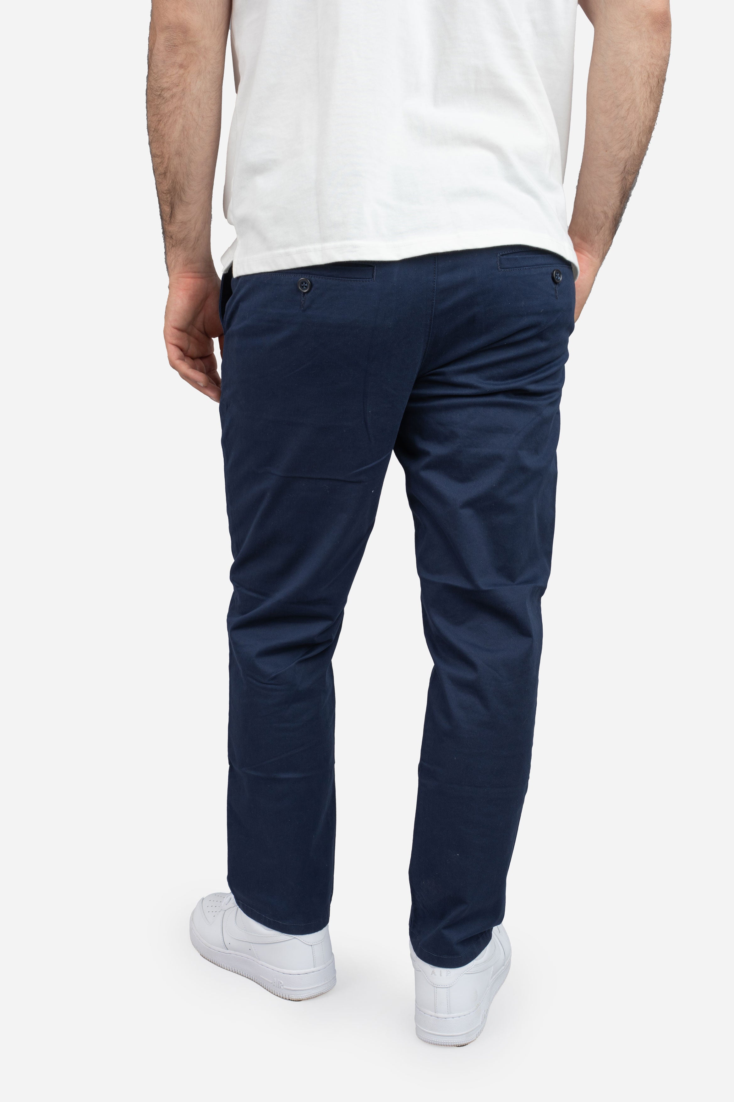 Straight Fit Core Stretch Chino | Navy | Under 510